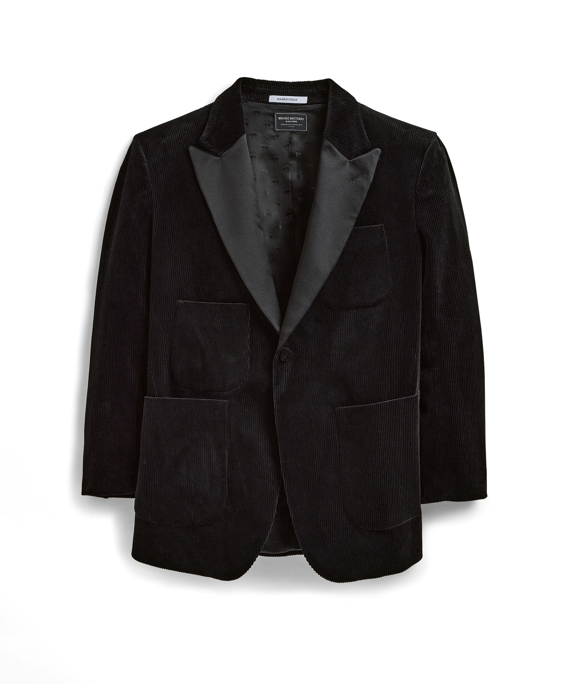 Engineered Garments x Brooks Brothers - Oversized Tux Jacket - Black Cord
