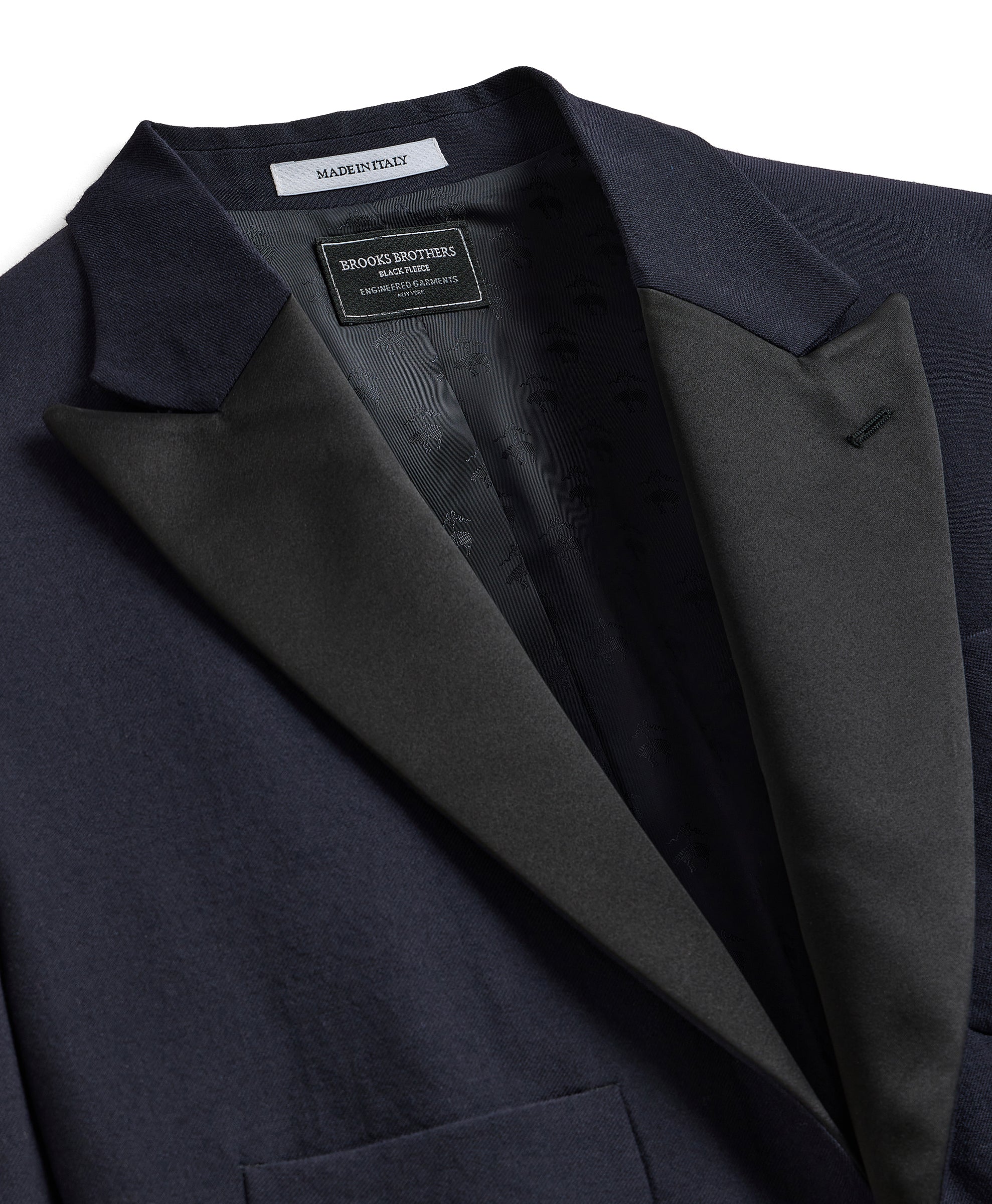 Engineered Garments x Brooks Brothers - Oversized Tux Jacket - Navy Wool - Image 4