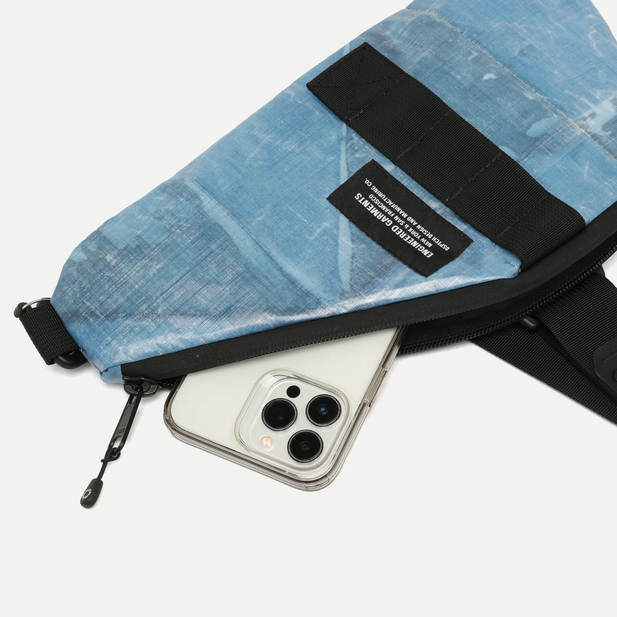 Engineered Garments x DSPTCH - Unit Vertical Pouch - Azure Blue - Image 5