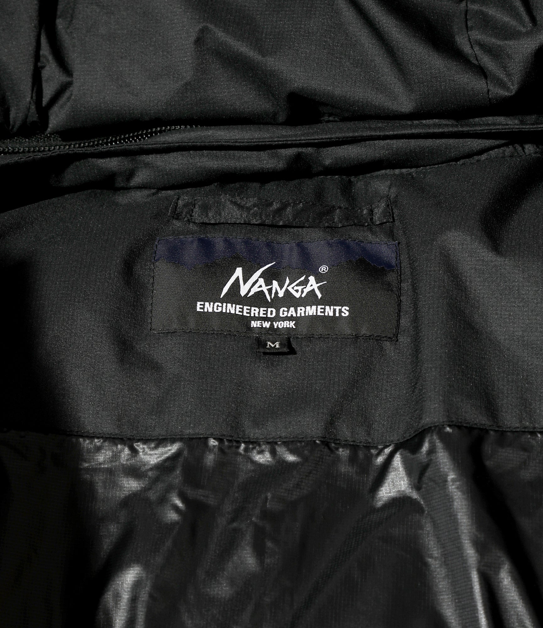 Engineered Garments x Nanga - Detachable Down Coat - Black - Image 10
