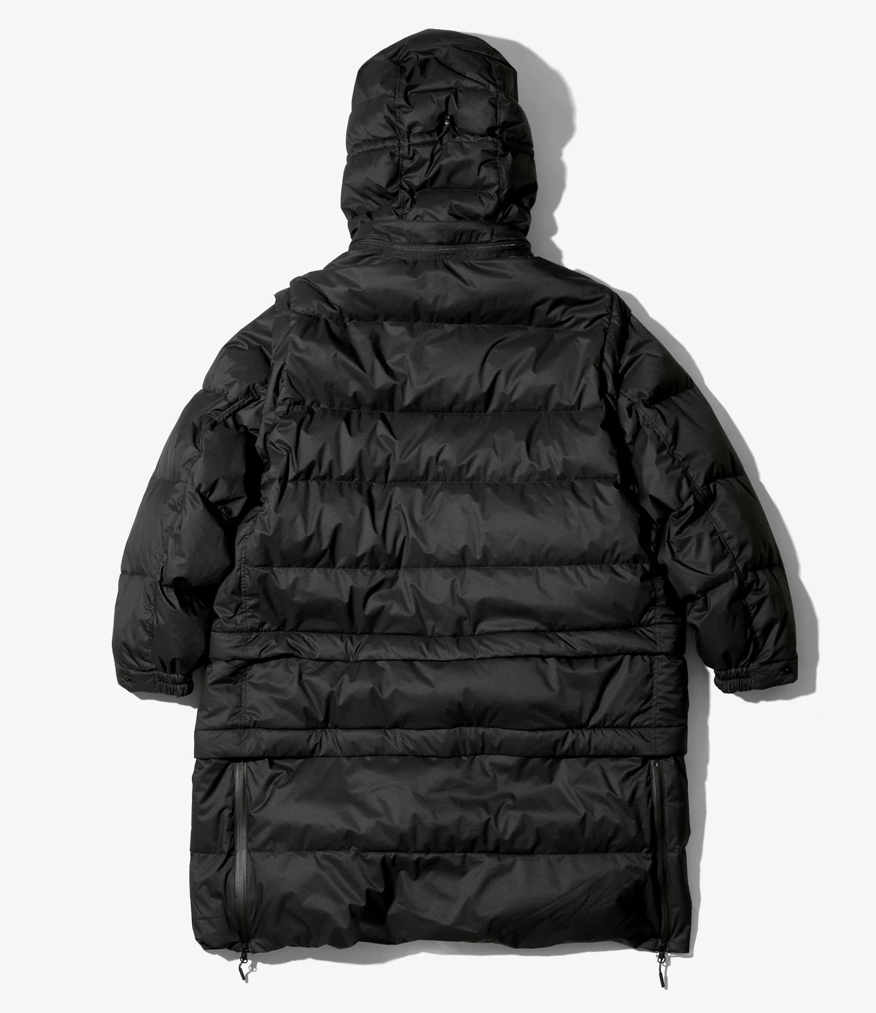 Engineered Garments x Nanga - Detachable Down Coat - Black - Image 12