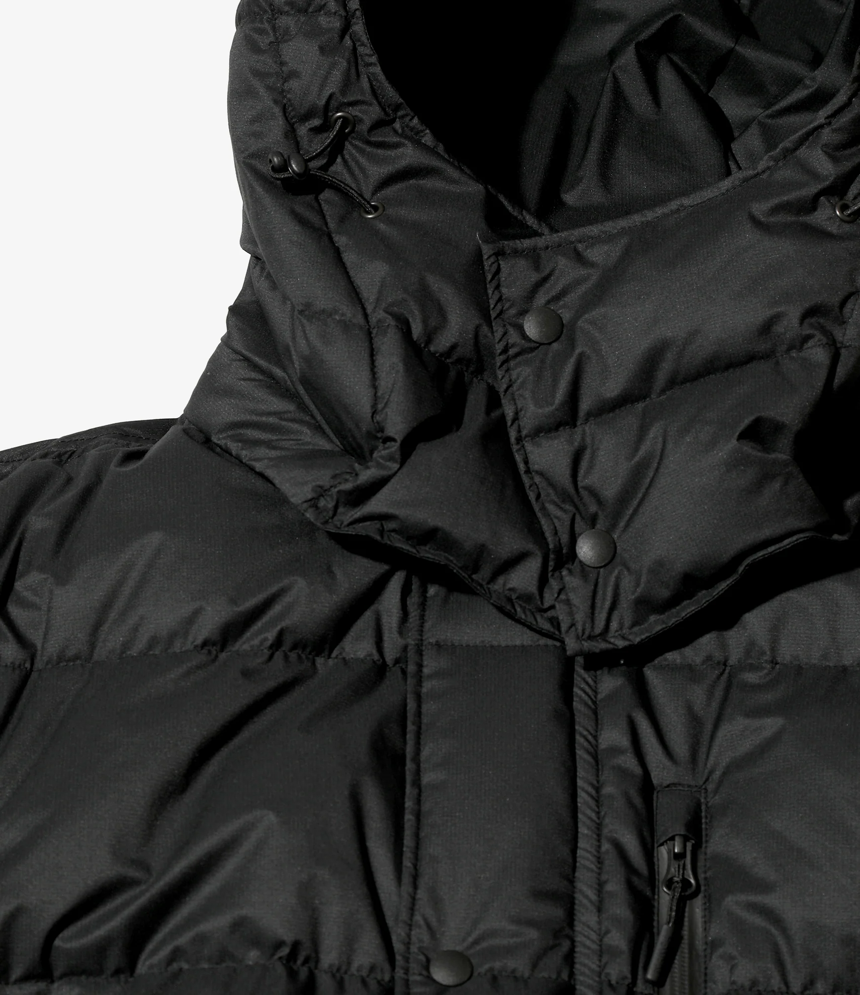 Engineered Garments x Nanga - Detachable Down Coat - Black - Image 2