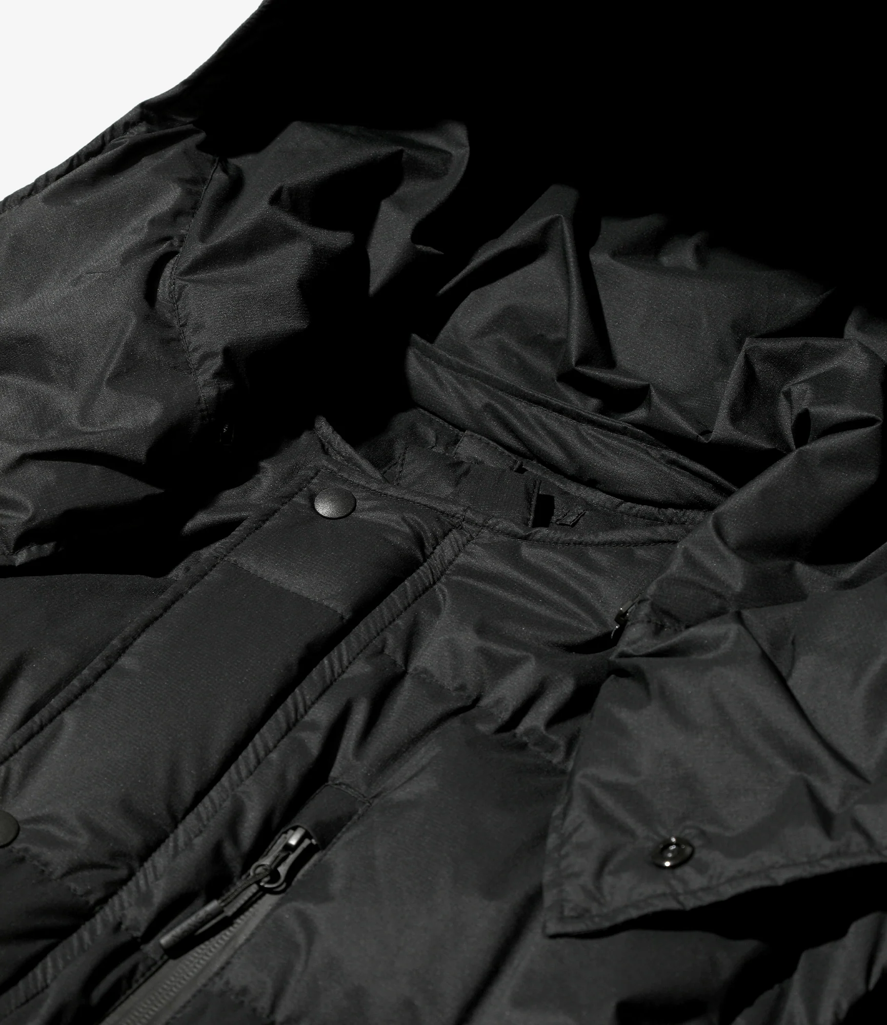 Engineered Garments x Nanga - Detachable Down Coat - Black - Image 3