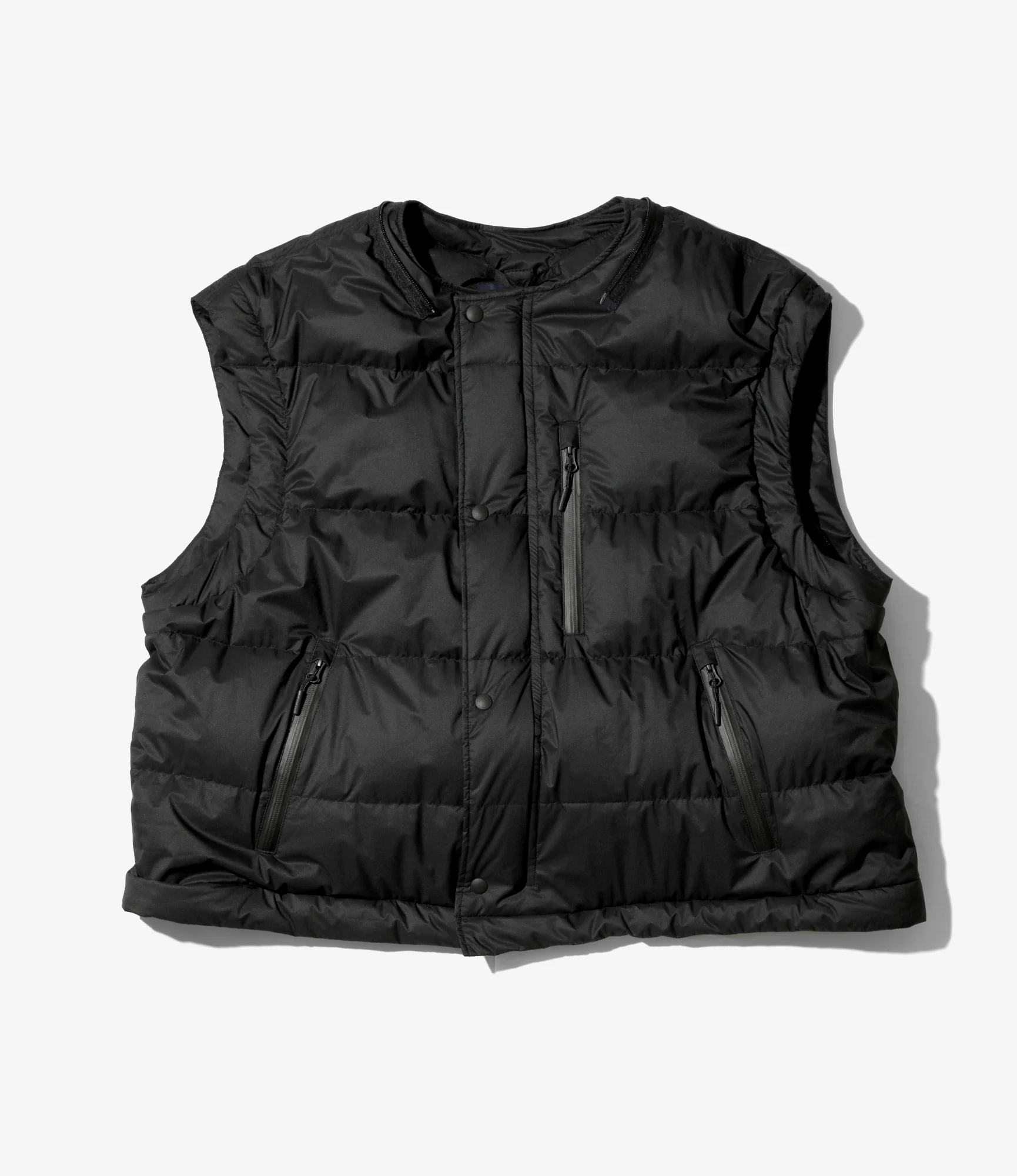 Engineered Garments x Nanga - Detachable Down Coat - Black - Image 8