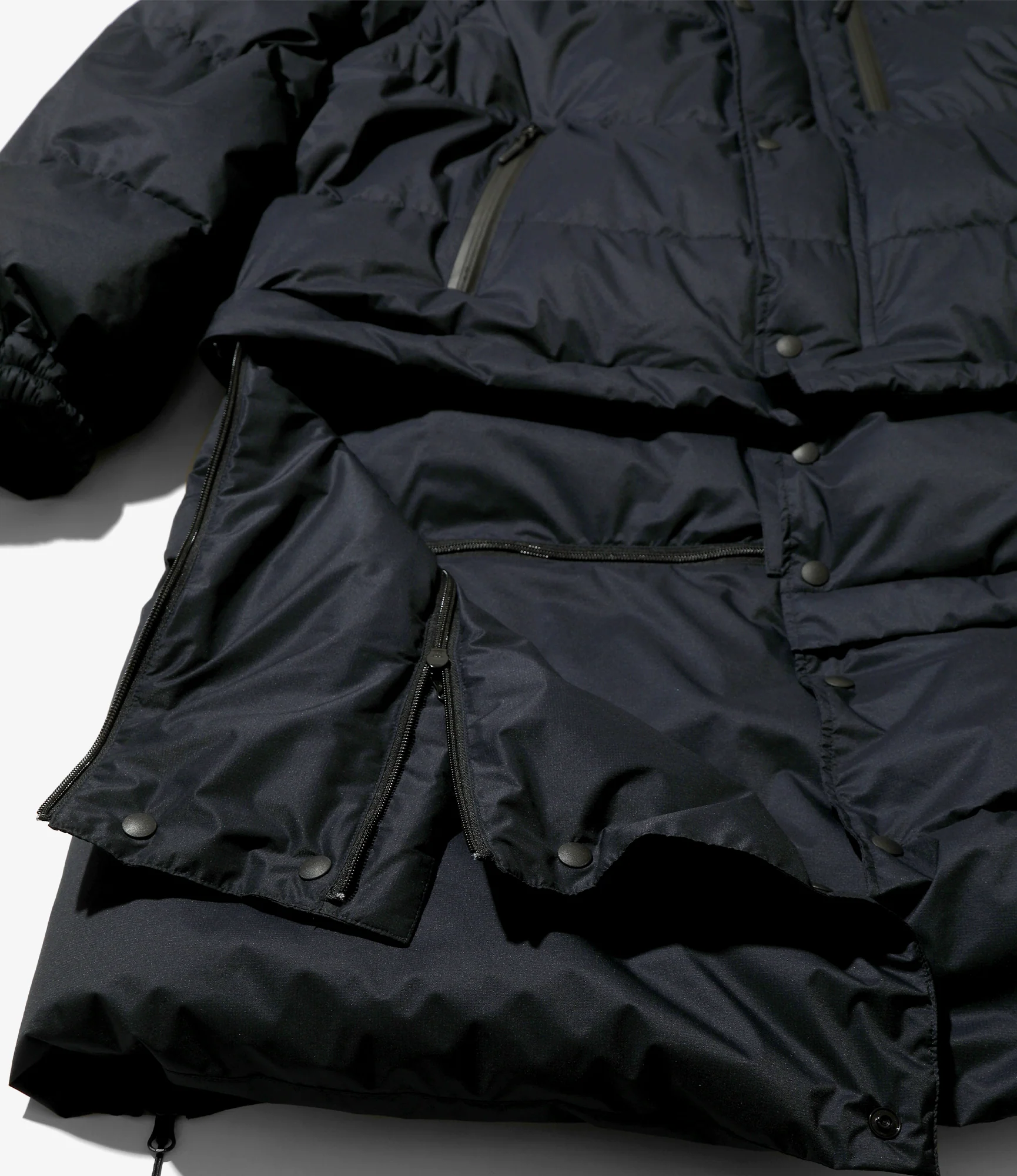 Engineered Garments x Nanga - Detachable Down Coat - Dk. Navy - Image 4