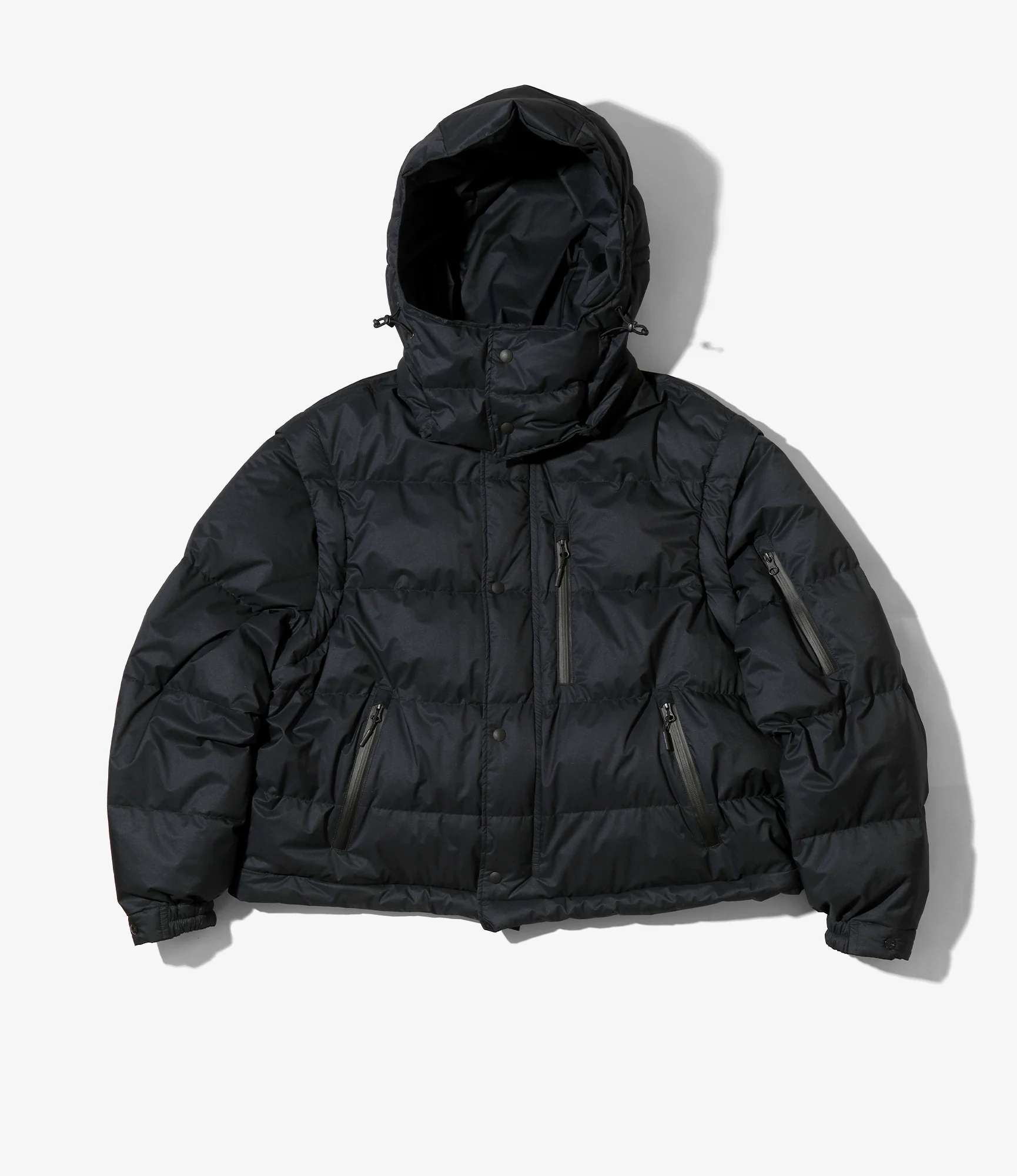 Engineered Garments x Nanga - Detachable Down Coat - Dk. Navy - Image 7
