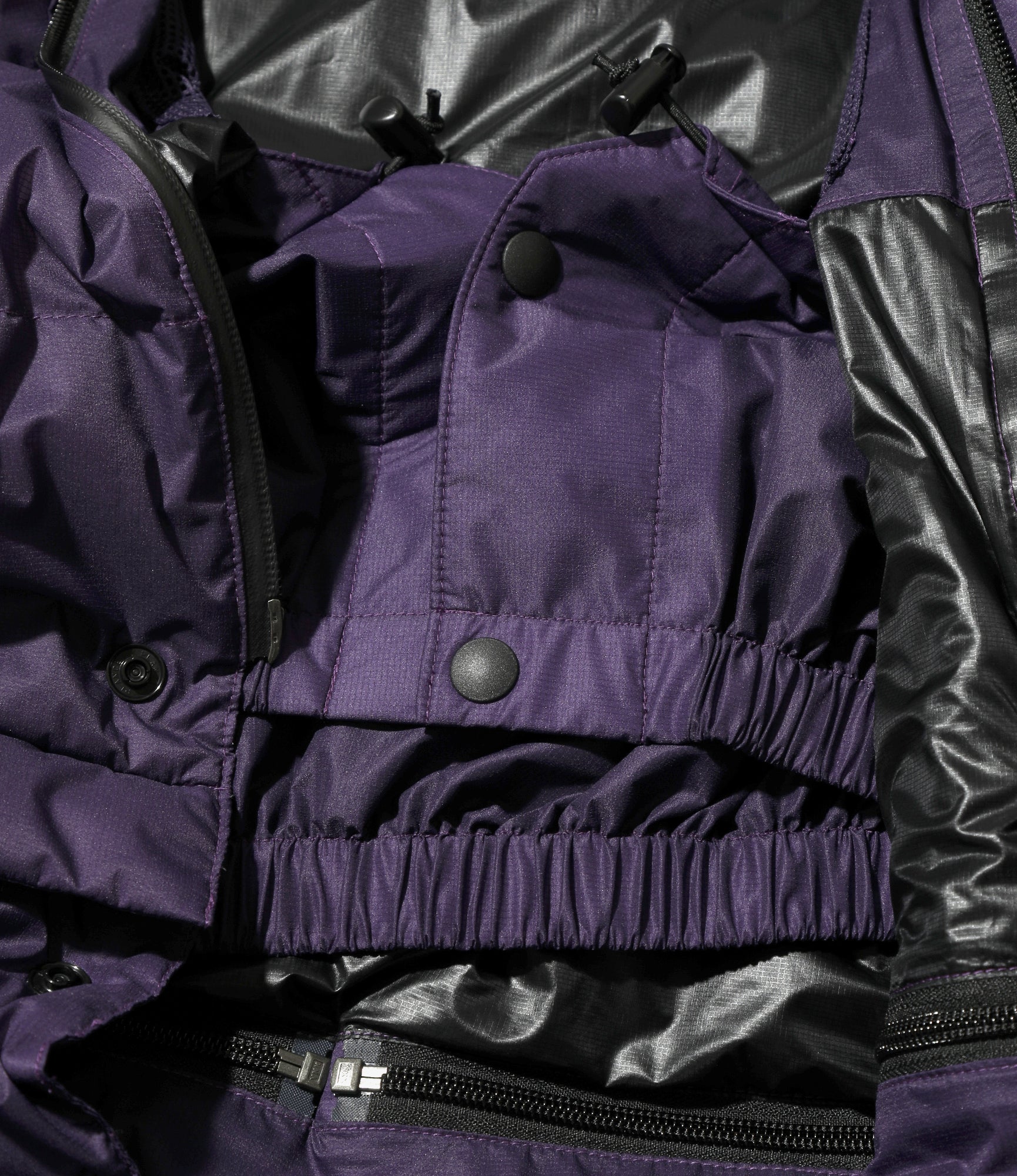 Engineered Garments x Nanga - Detachable Down Coat - Purple - Image 11