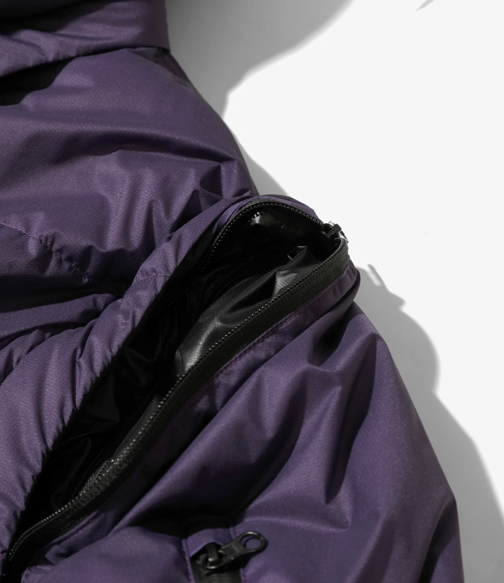 Engineered Garments x Nanga - Detachable Down Coat - Purple - Image 6