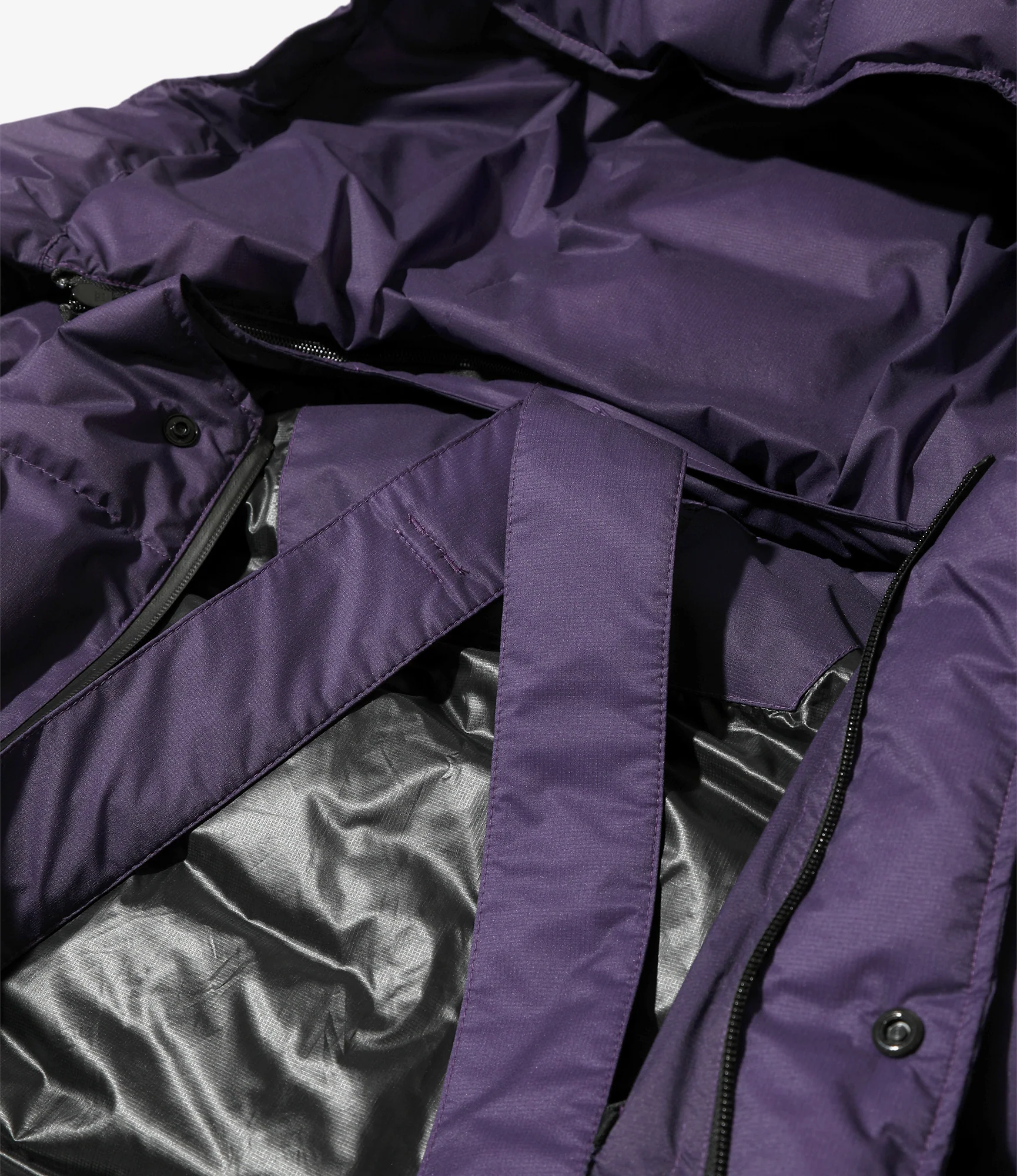 Engineered Garments x Nanga - Detachable Down Coat - Purple - Image 9