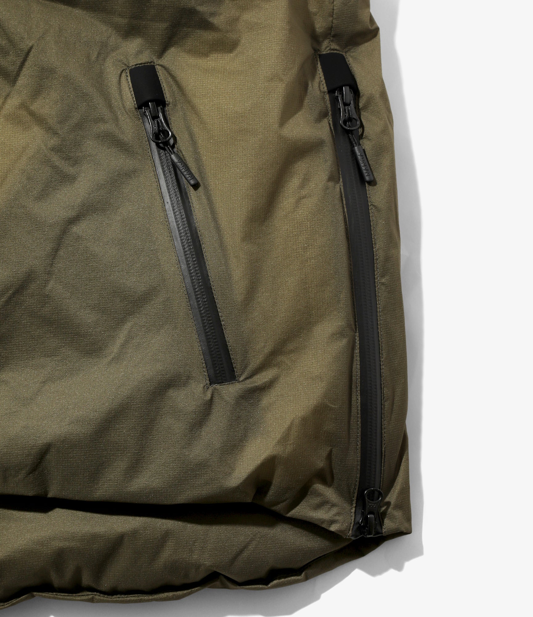 Engineered Garments x Nanga - Zip Vest - Olive - Image 6