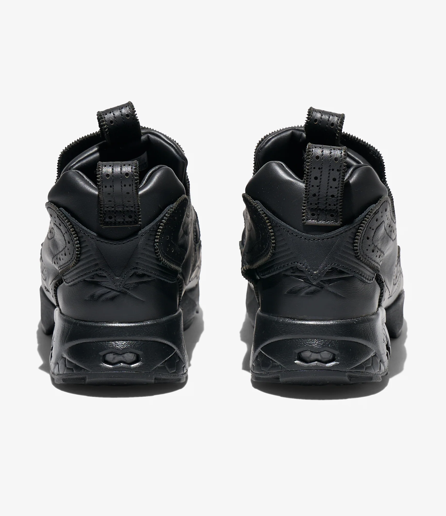 Engineered Garments x Reebok - Instapump Fury 94 - Black / Black - Image 4