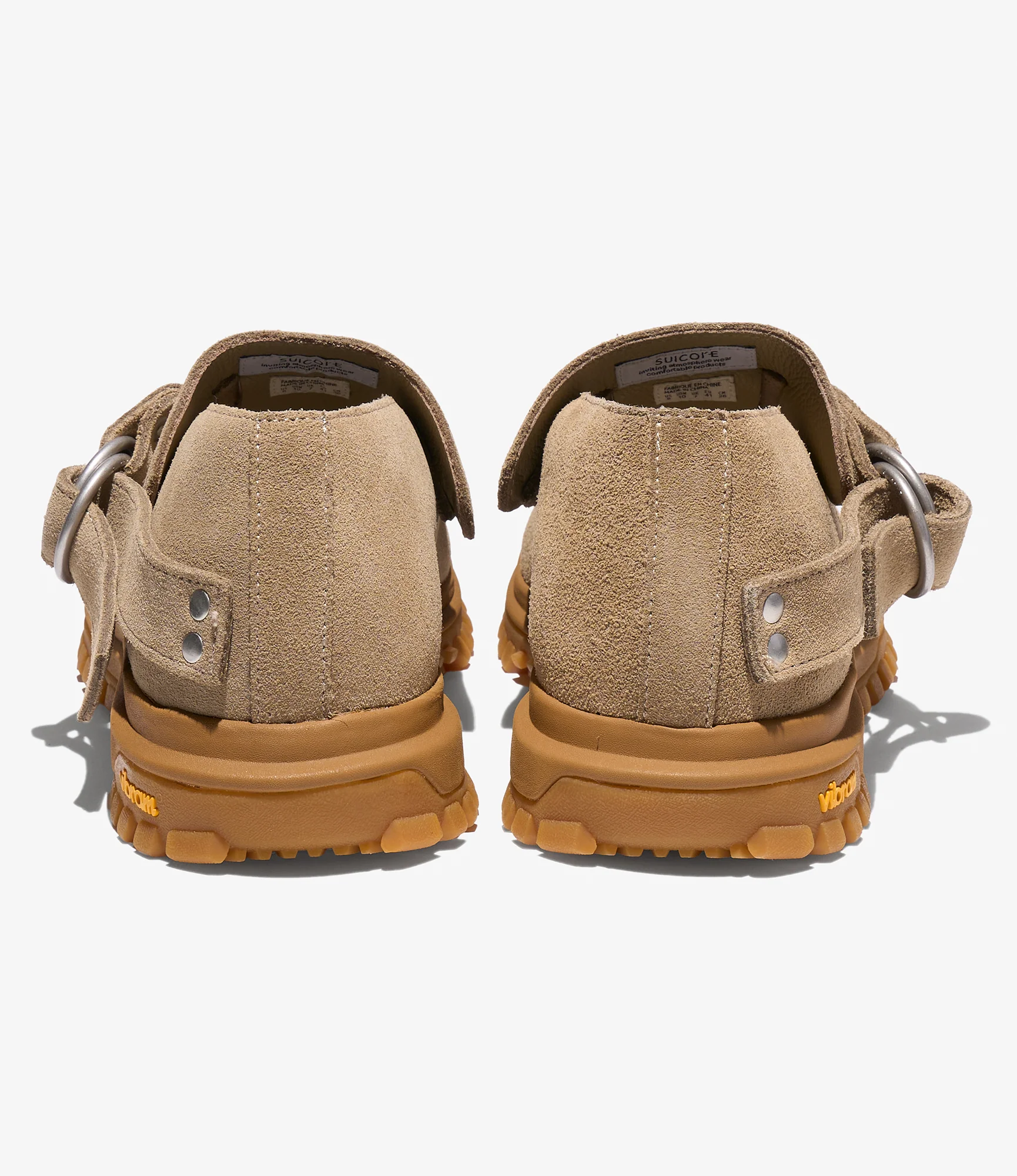 Engineered Garments x Suicoke - Ring Moc - Beige Suede - Image 4