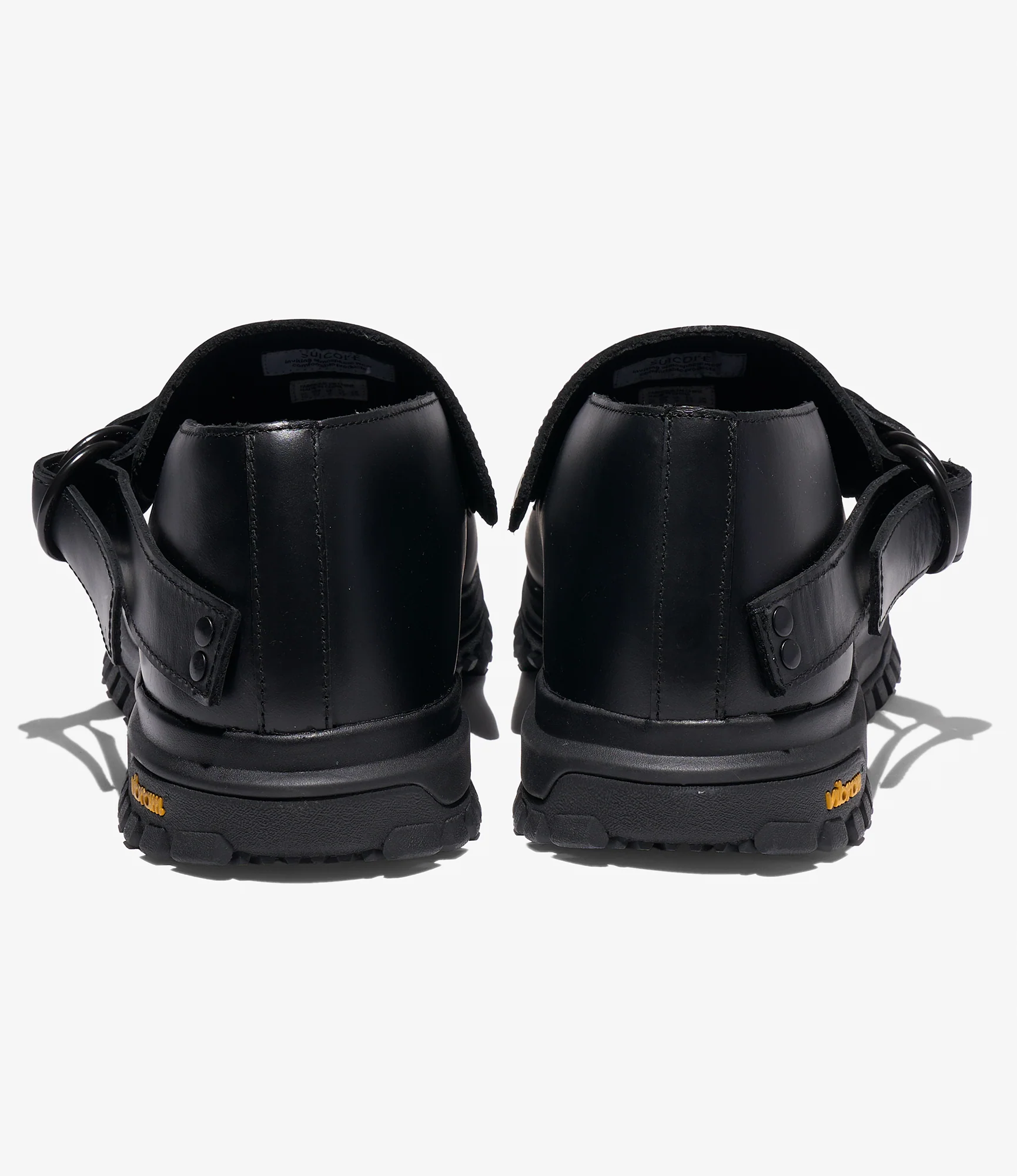 Engineered Garments x Suicoke - Ring Moc - Black Smooth Leather - Image 4