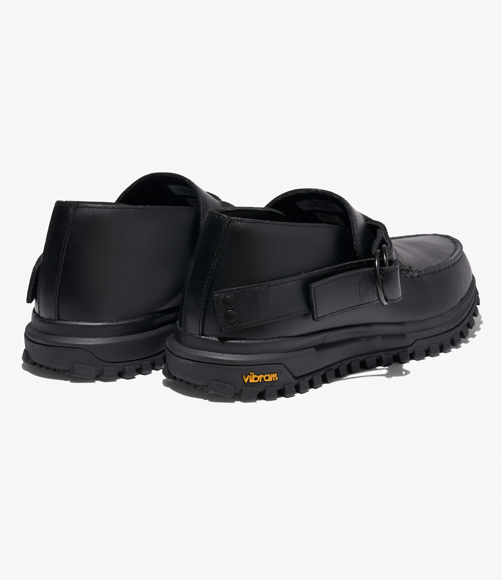 Engineered Garments x Suicoke - Ring Moc - Black Smooth Leather - Image 5