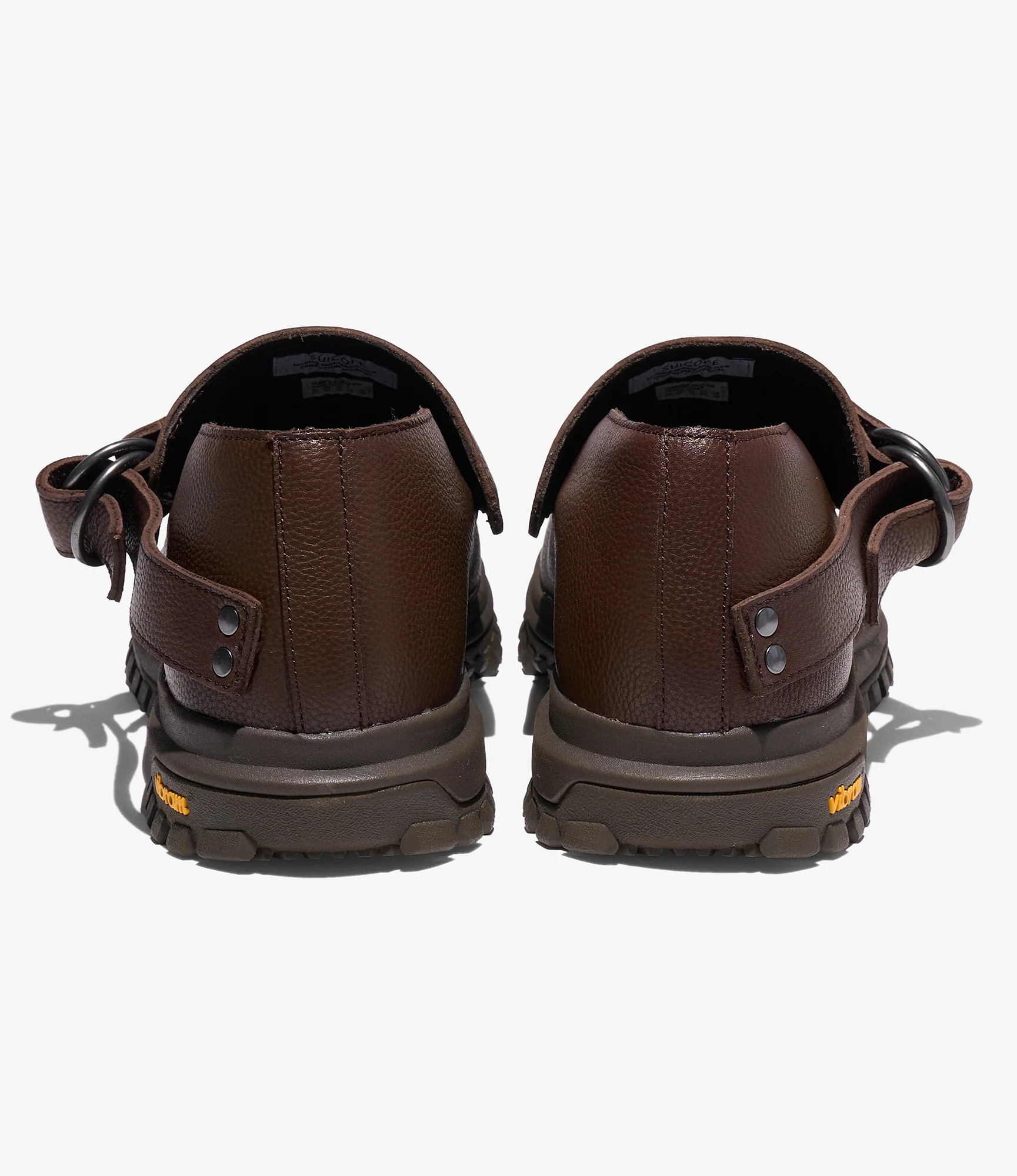 Engineered Garments x Suicoke - Ring Moc - Brown Grain Leather - Image 4