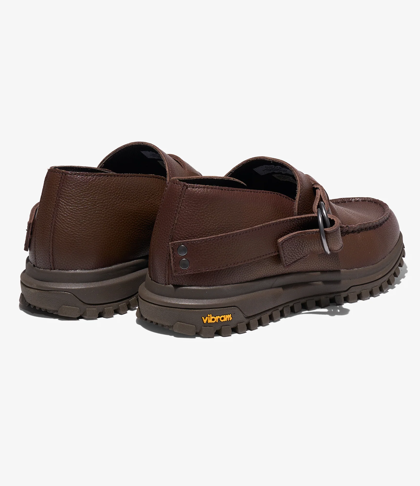 Engineered Garments x Suicoke - Ring Moc - Brown Grain Leather - Image 5