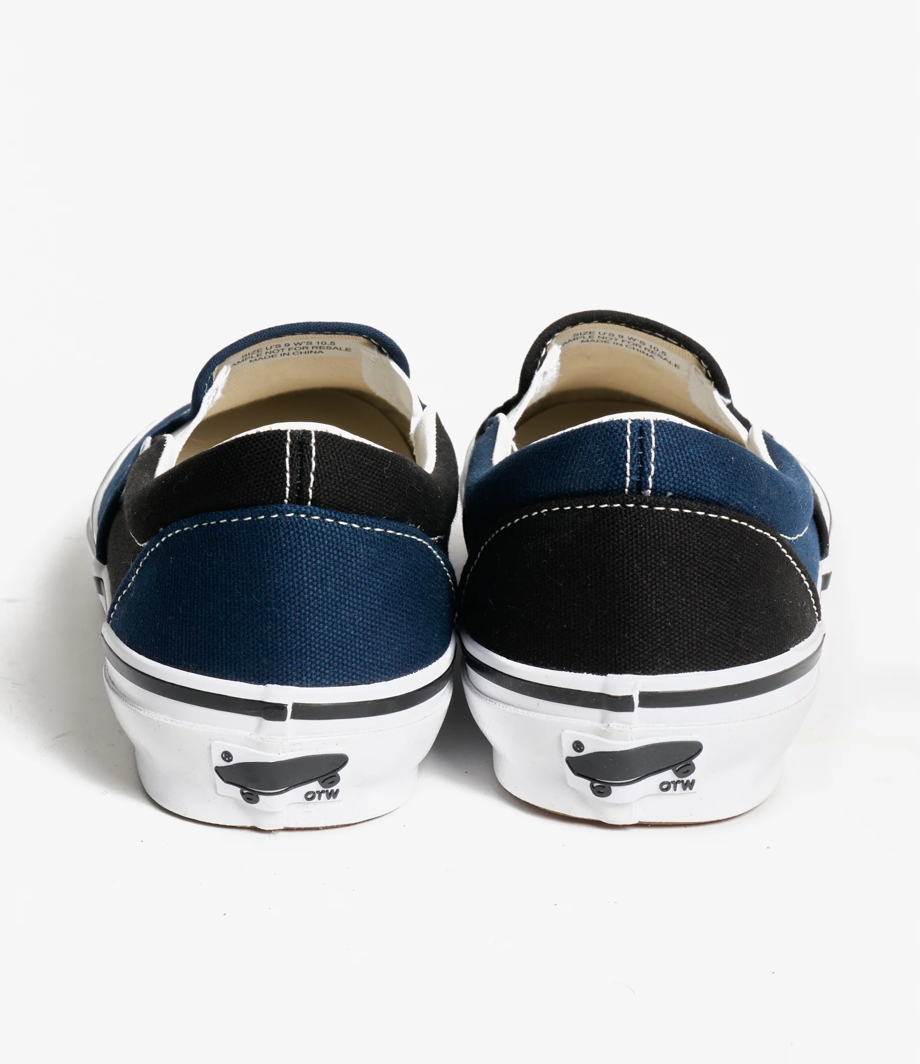 Engineered Garments x Vans - OTW Classic Slip-On 98 - Black/Navy Canvas - Image 6
