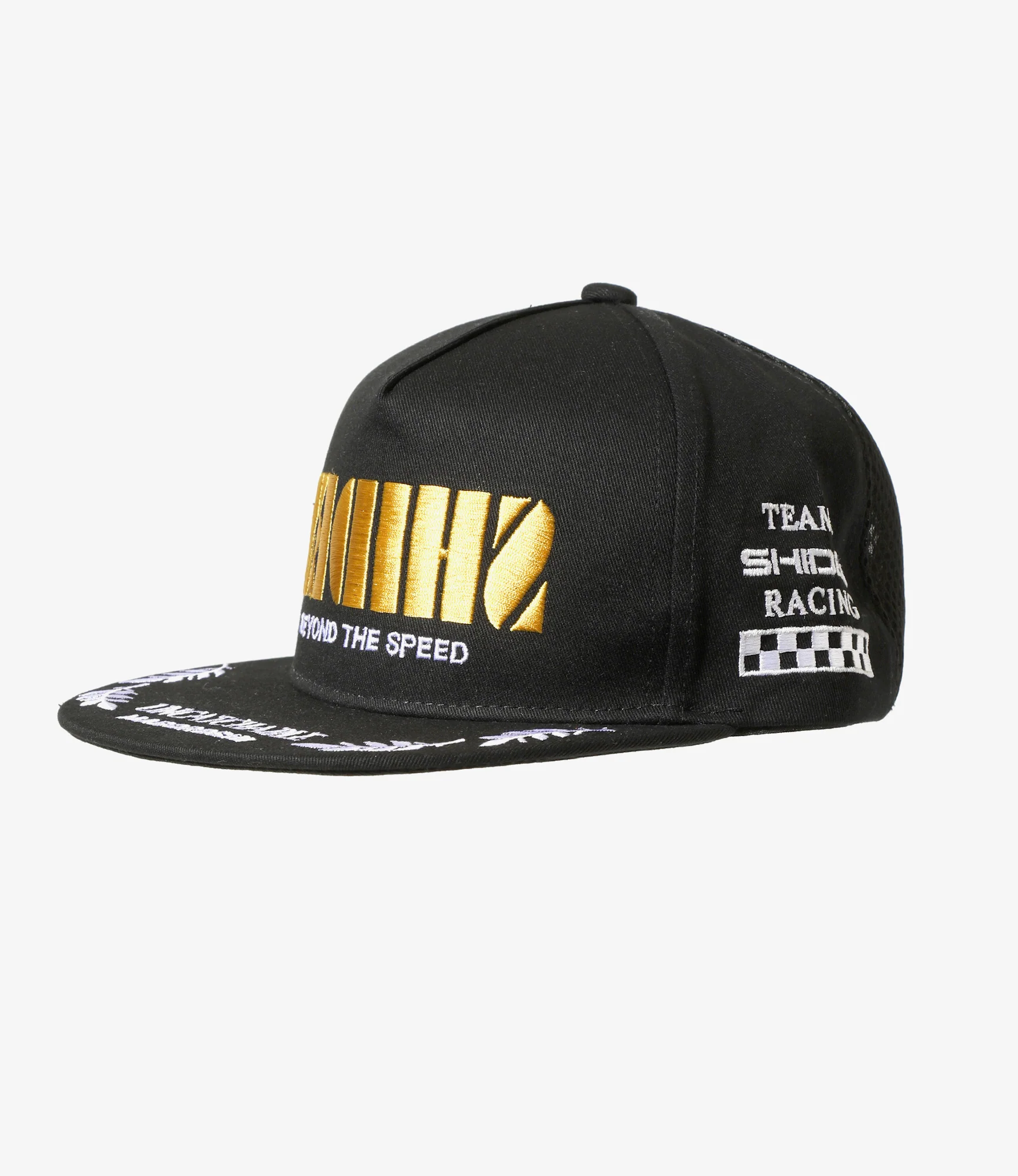 F.V. Racing Cap - Black - Cotton Twill