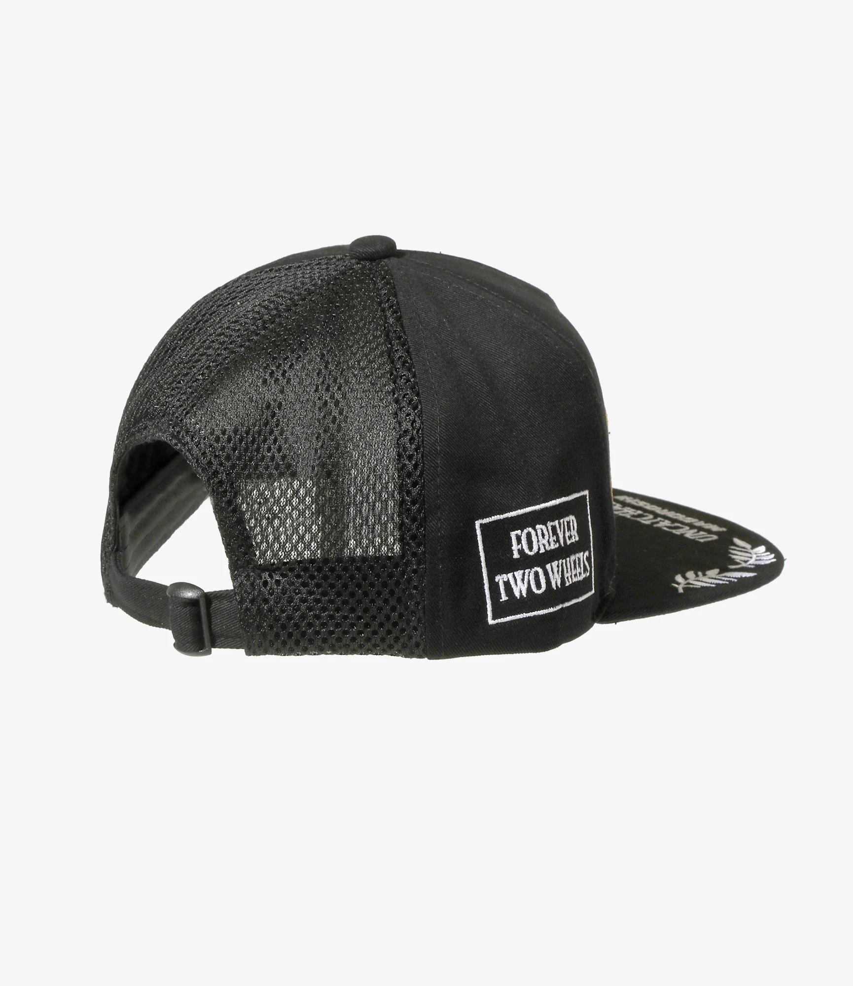 F.V. Racing Cap - Black - Cotton Twill - Image 4