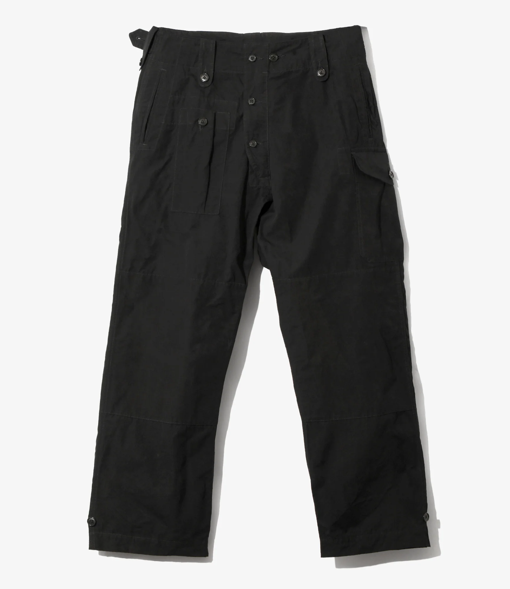 Field Pant - Black - Waxed Cloth