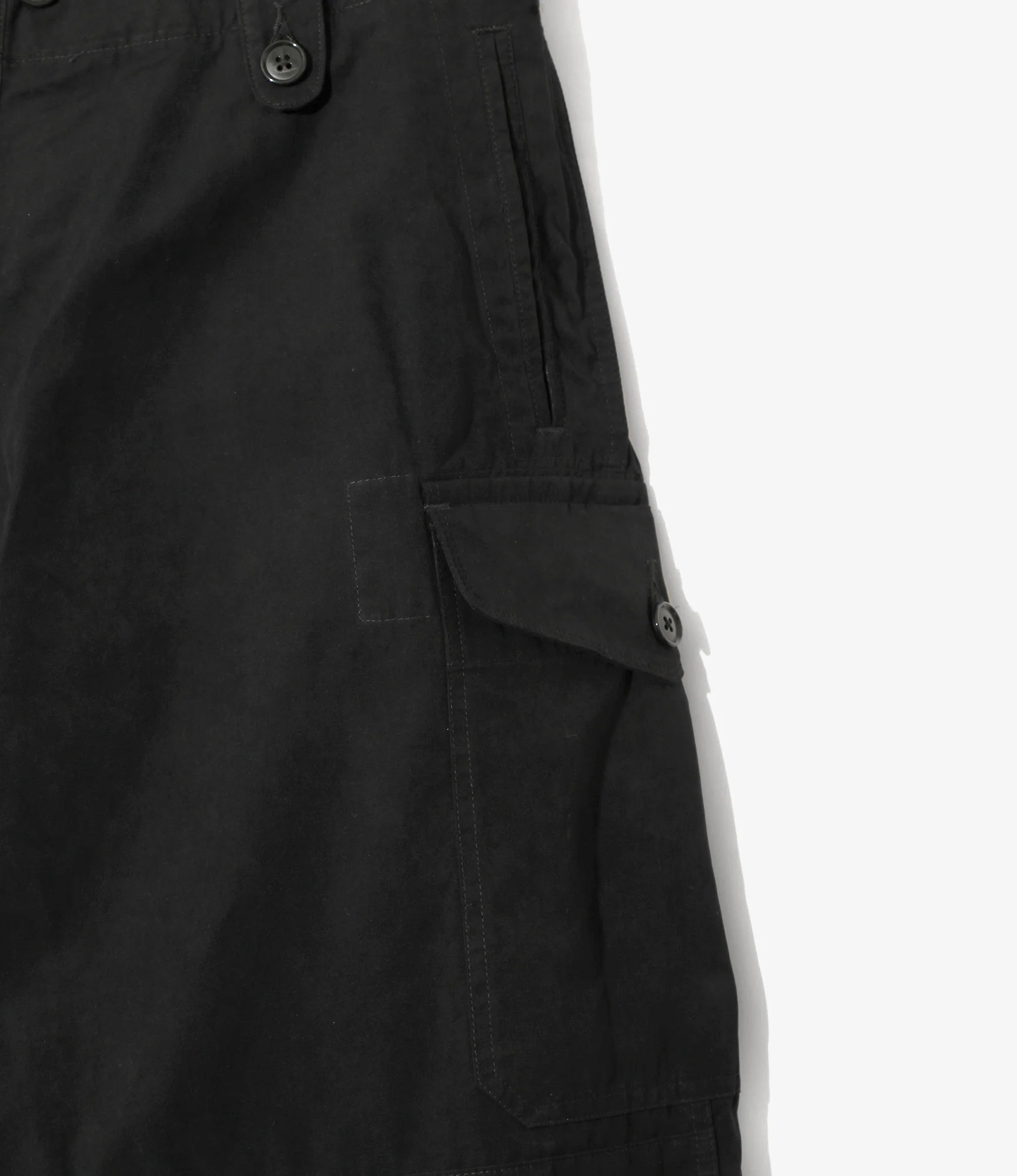 Field Pant - Black - Waxed Cloth - Image 4