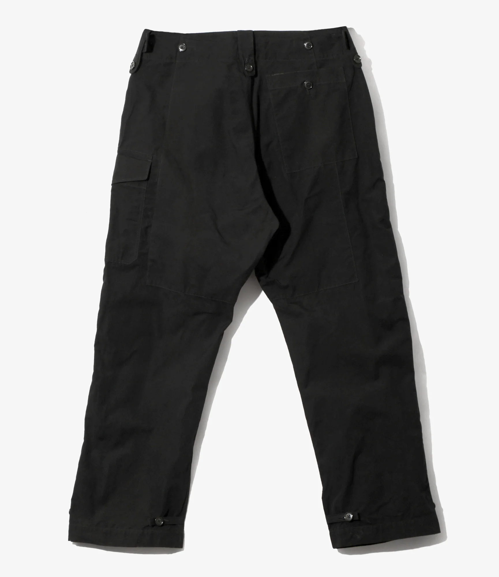 Field Pant - Black - Waxed Cloth - Image 5