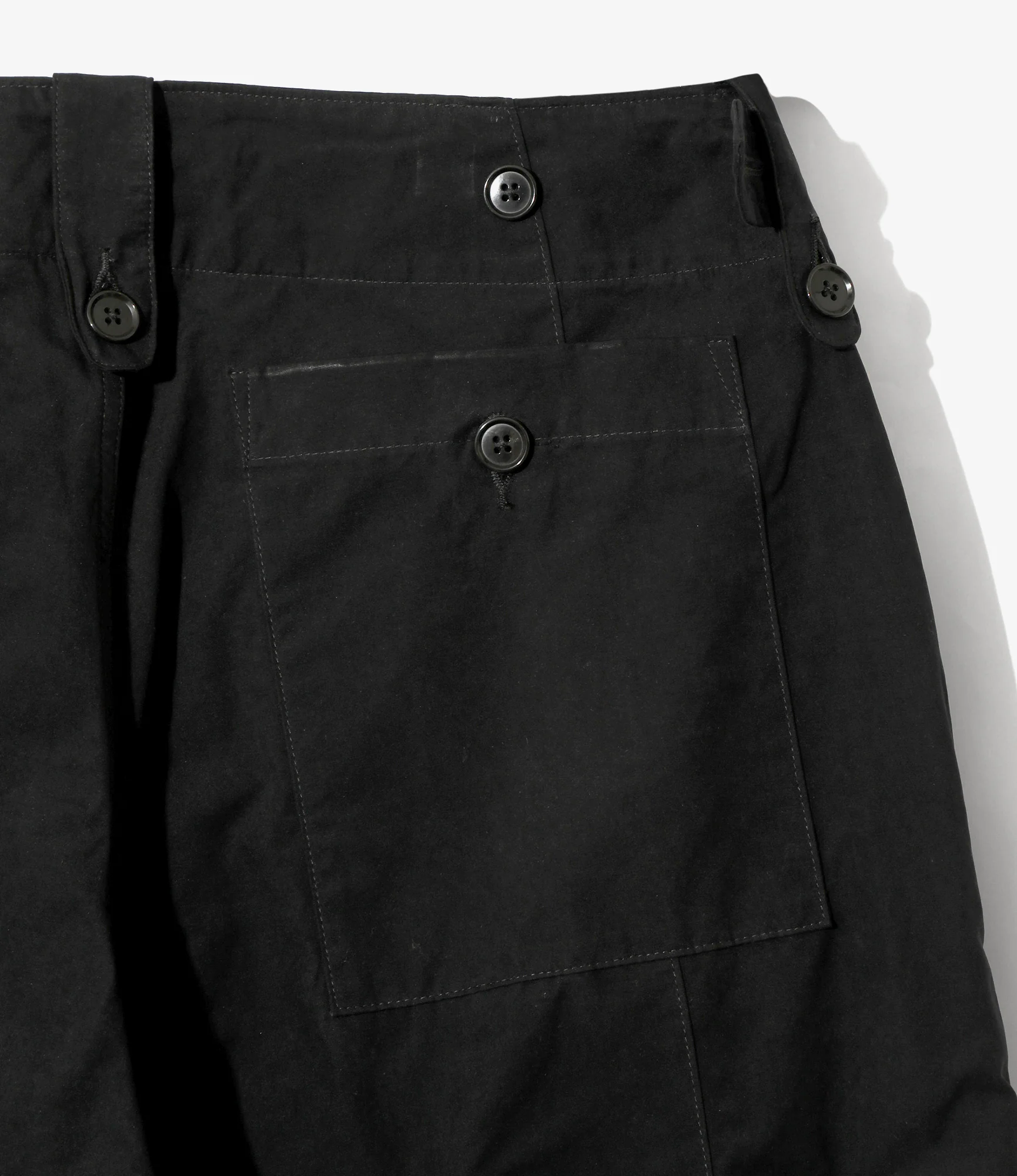 Field Pant - Black - Waxed Cloth - Image 6