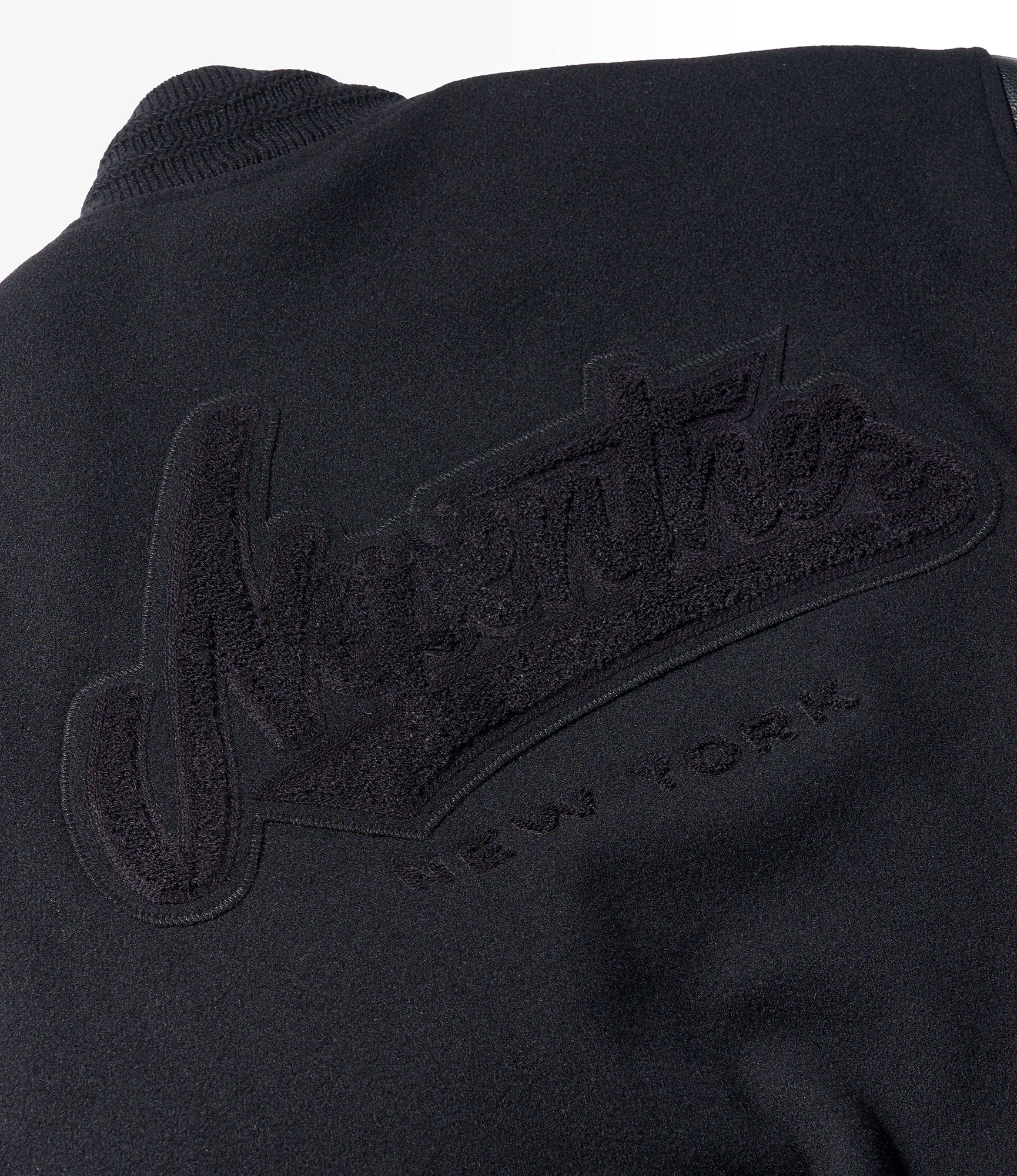 GDP x Golden Bear Varsity Jacket - Black/Black - Image 4