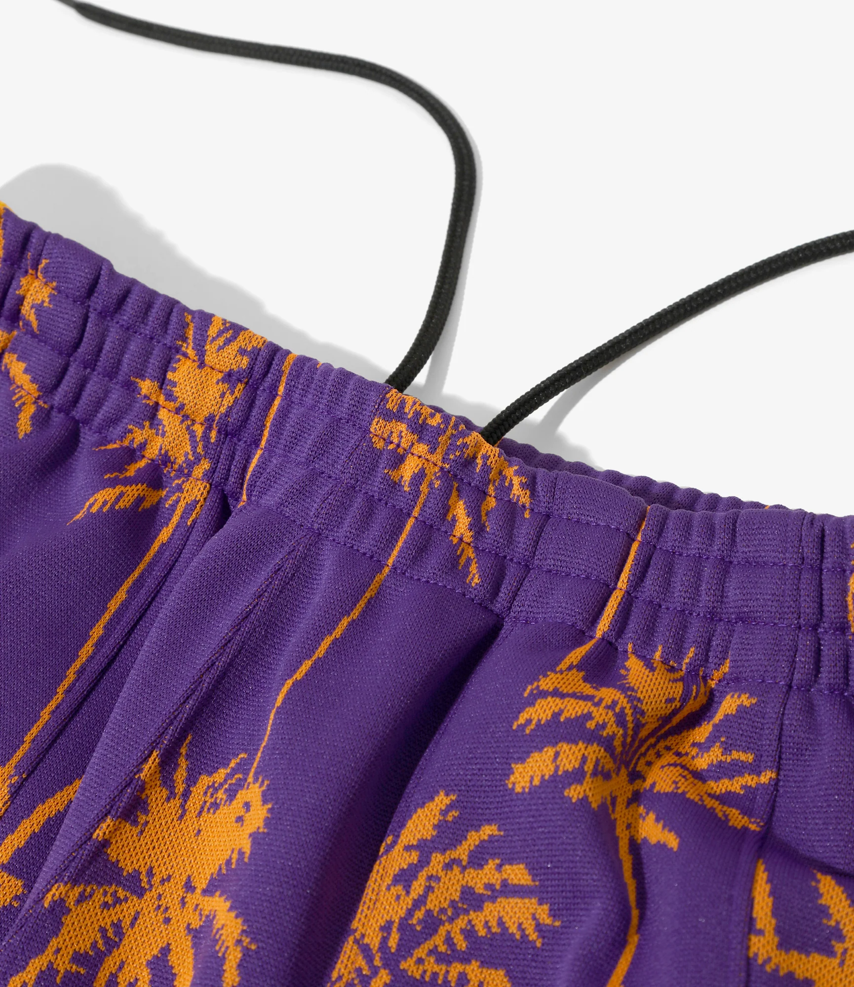 H.D. Track Pant - Purple/Orange - Poly Jq. Palm Tree Stripe - Image 3