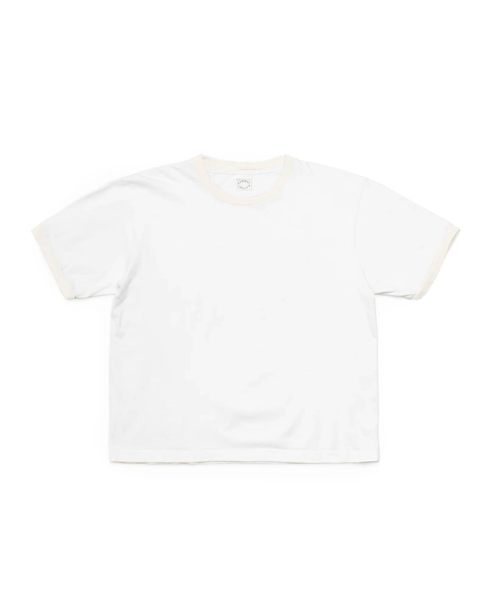 Hangout Forever - Ringer Forever Logo Tee - Washed