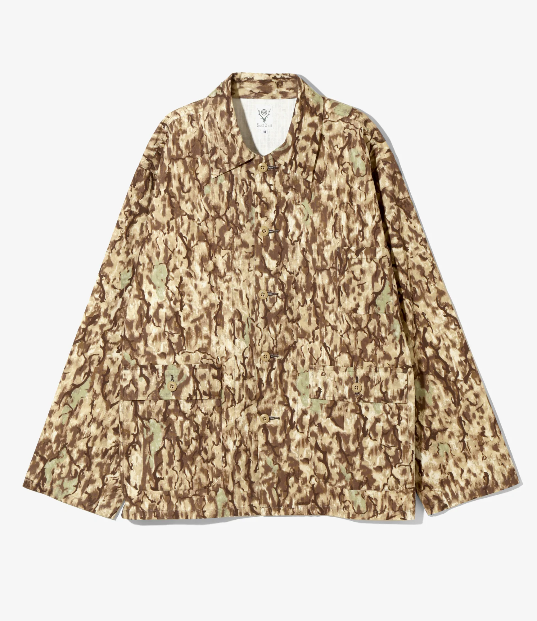 Hunting Shirt - Horn Camo - Cotton Ripstop / Printed