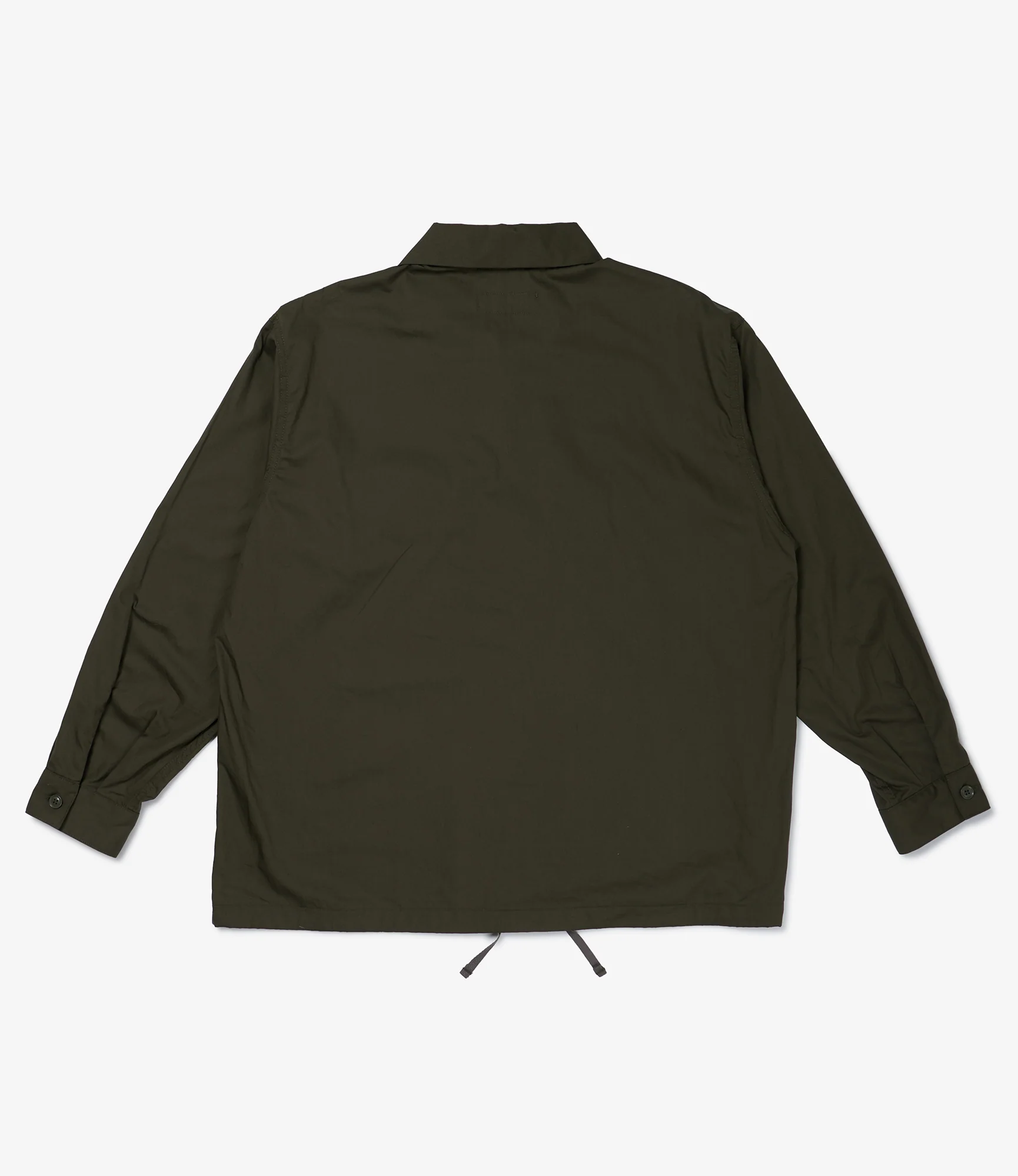 Jumper Shirt - Olive Superfine Poplin - Image 2