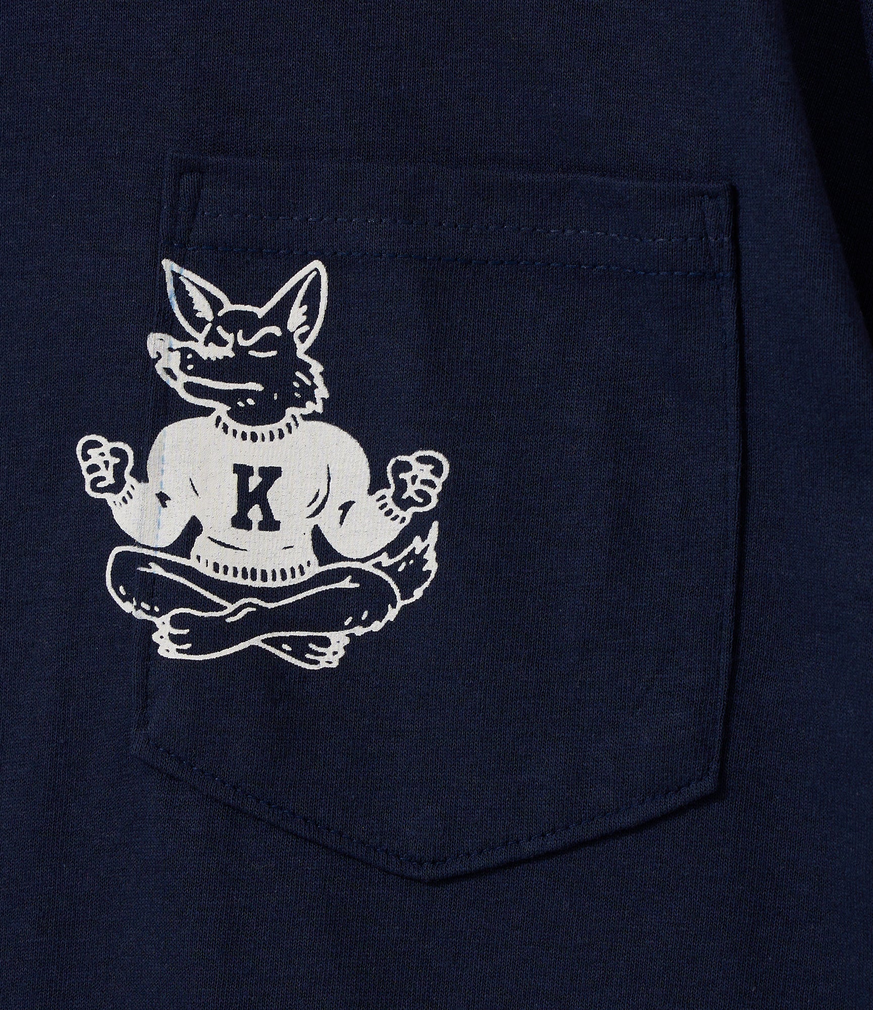 Kozaburo x NNY - Zenn State Tee - Navy - Image 3