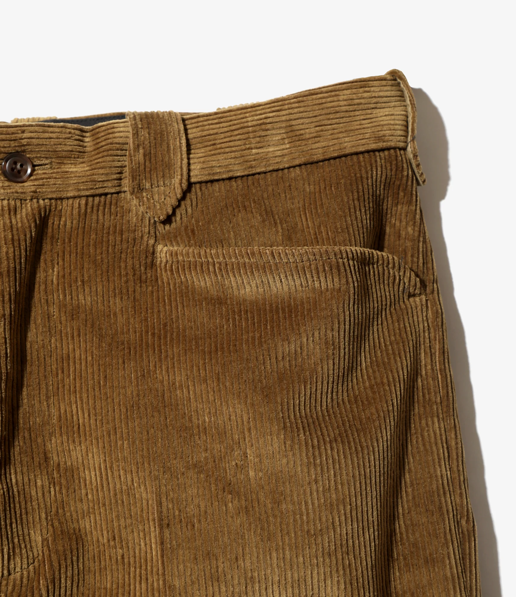 L Pocket Trouser - Brown - 8W Corduroy - Image 2