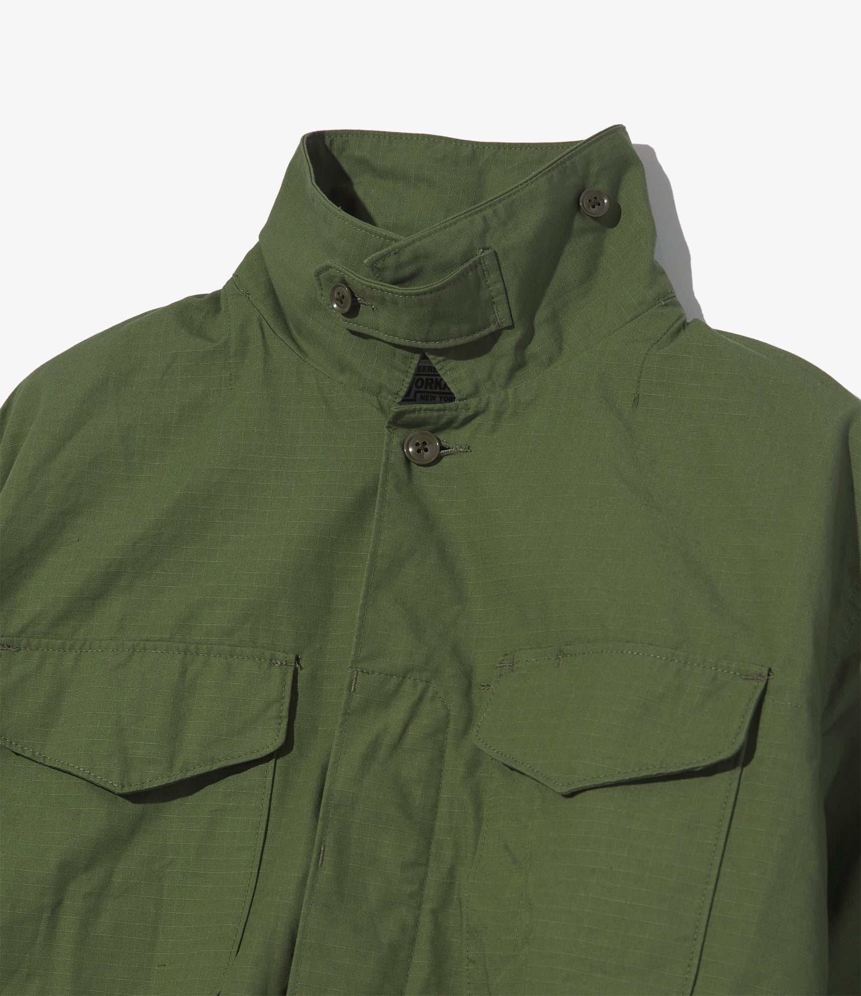 MC Jacket - Olive Cotton Ripstop - Image 2