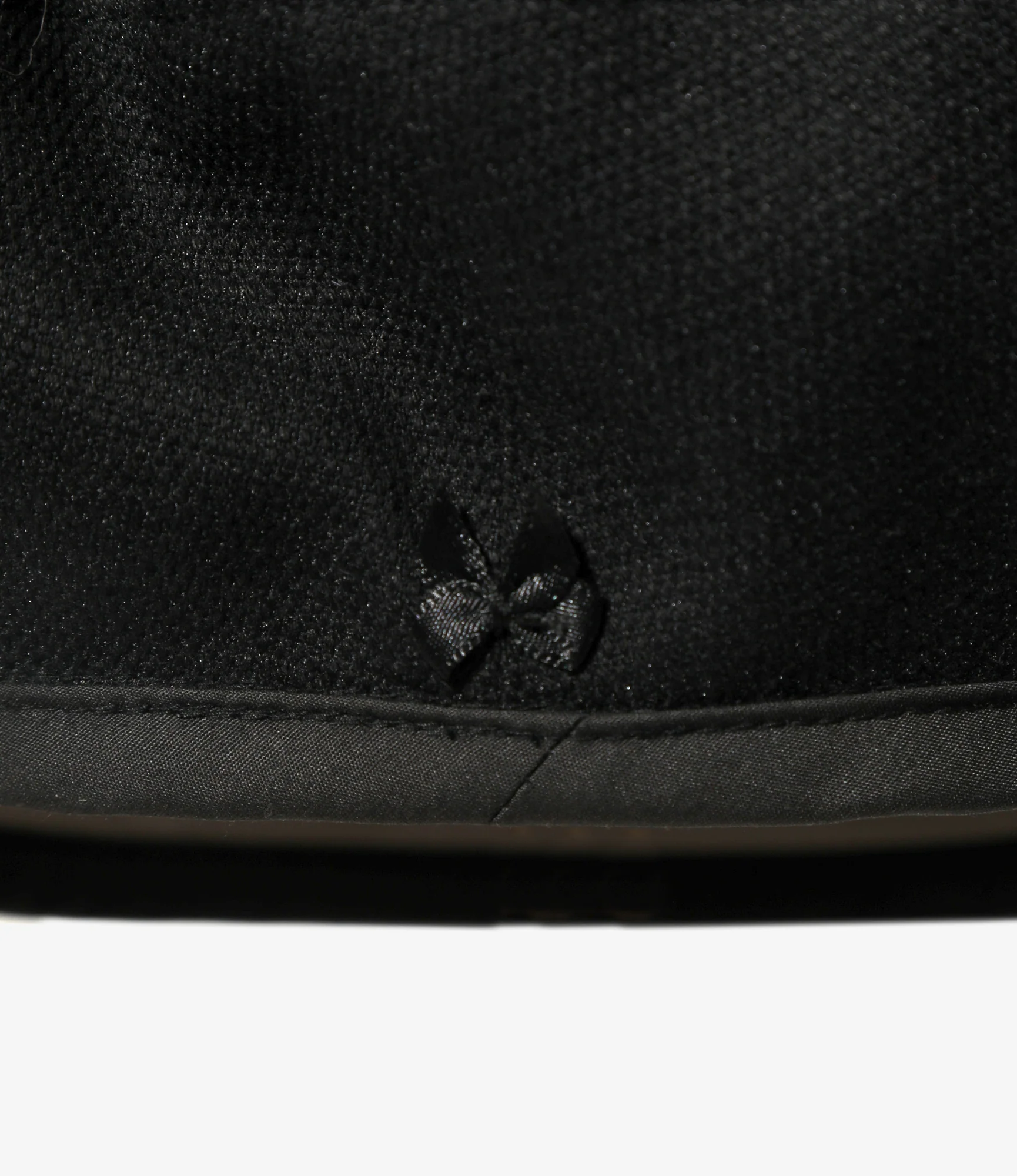 Beret - Black - Linen Nylon Oxford - Image 4