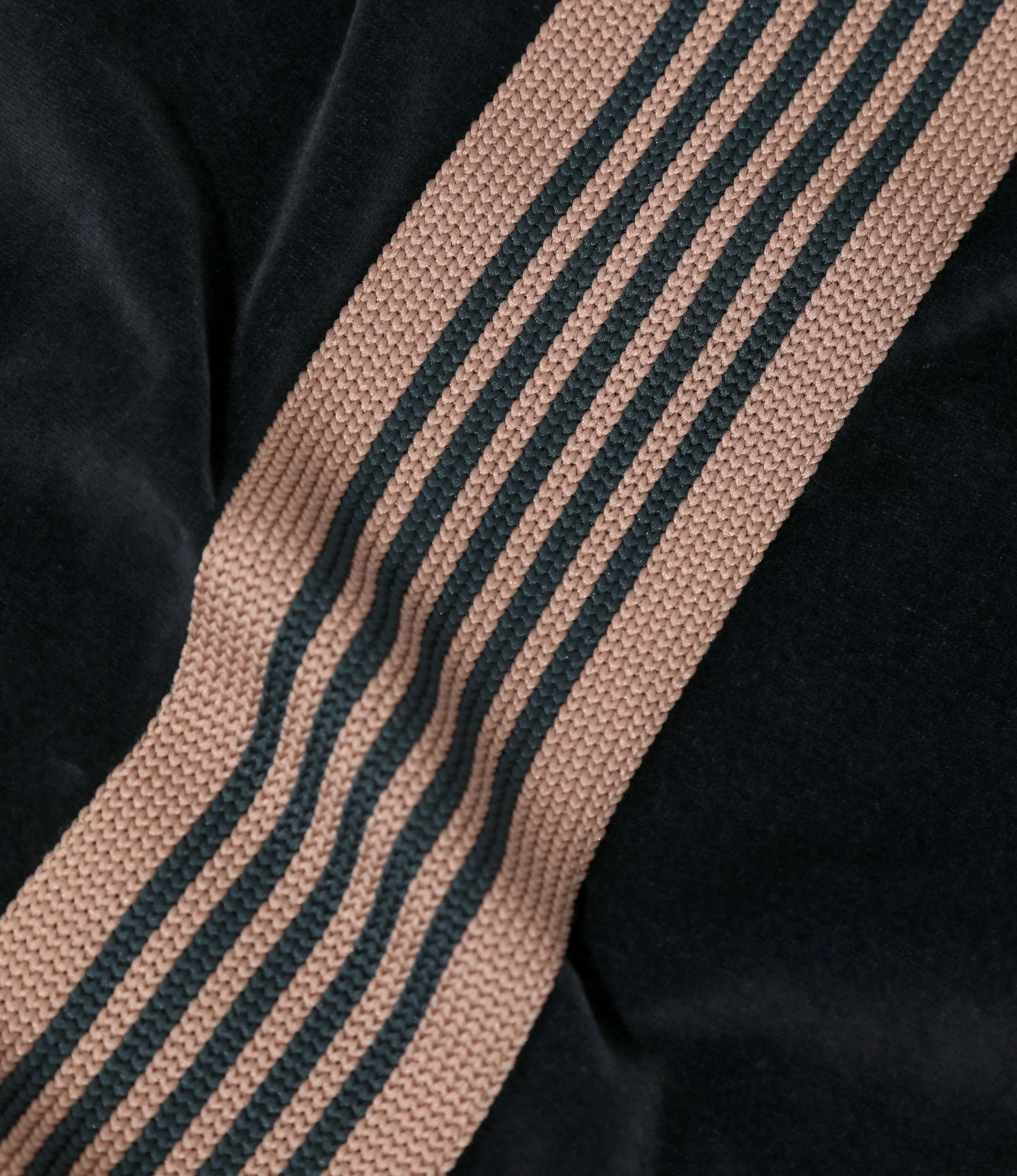 Boot-Cut Track Pant - Steel Blue - C/PE Velour - Image 6