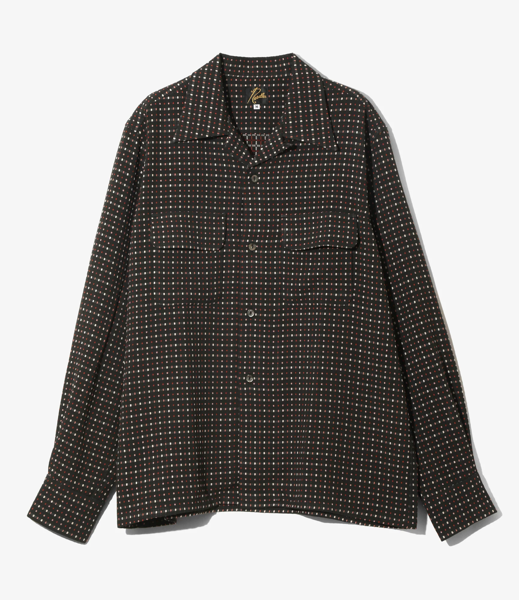 Classic Shirt - Black/Small - Dobby Square