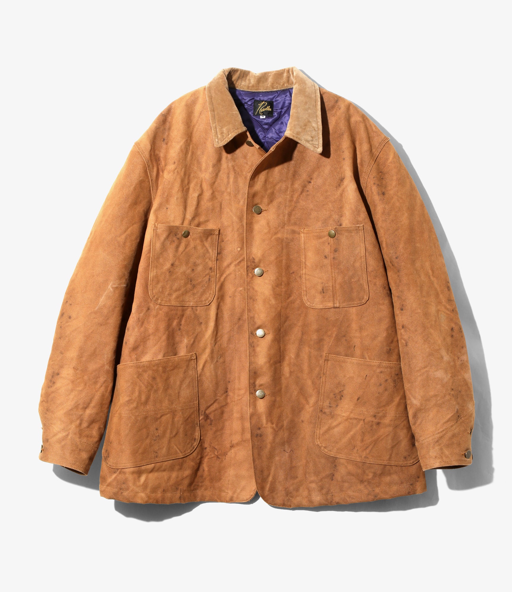 Coverall - Brown - Duck Canvas / Kakishibu Dye