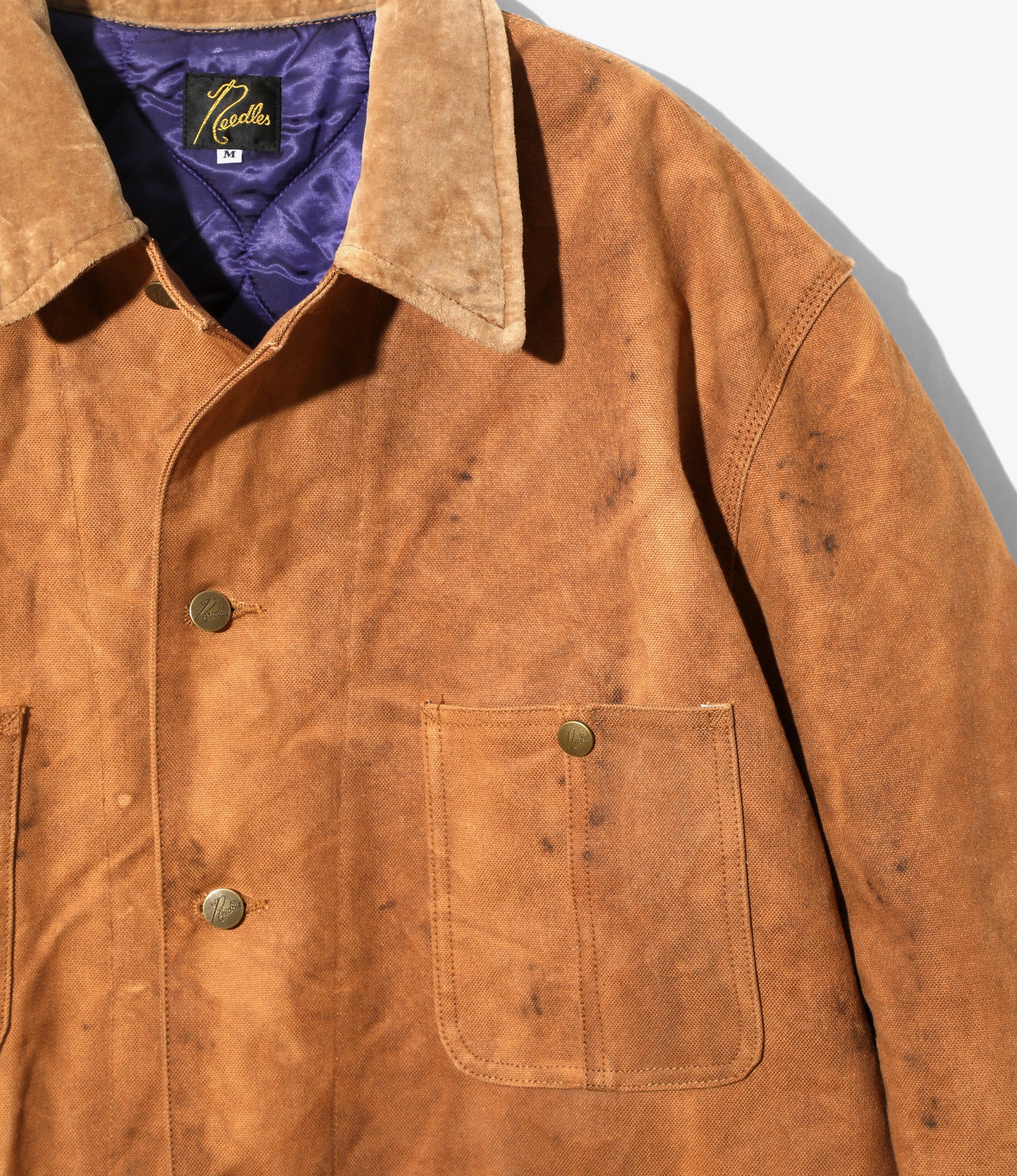 Coverall - Brown - Duck Canvas / Kakishibu Dye - Image 2