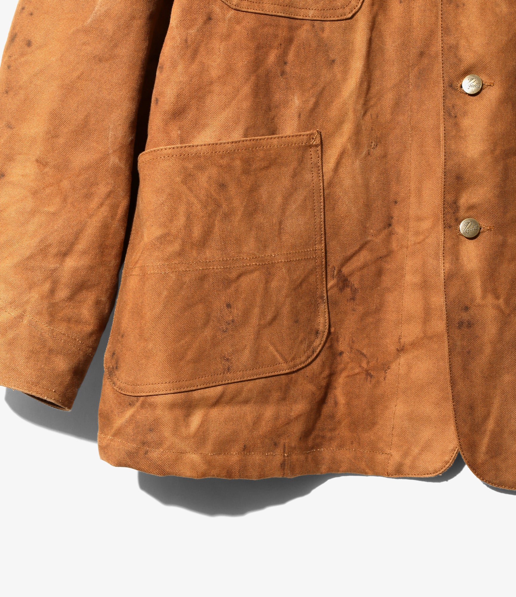 Coverall - Brown - Duck Canvas / Kakishibu Dye - Image 3
