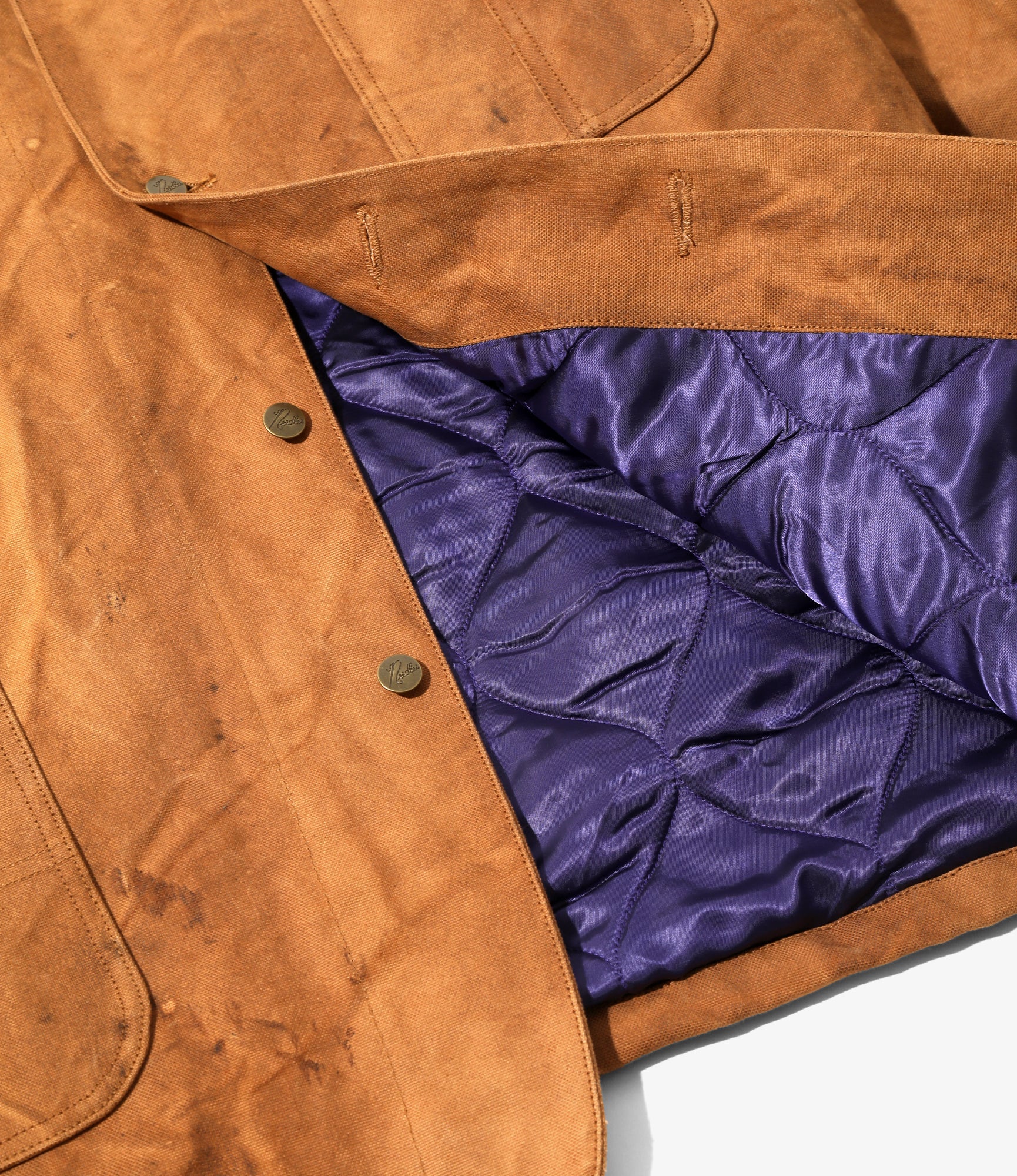 Coverall - Brown - Duck Canvas / Kakishibu Dye - Image 5