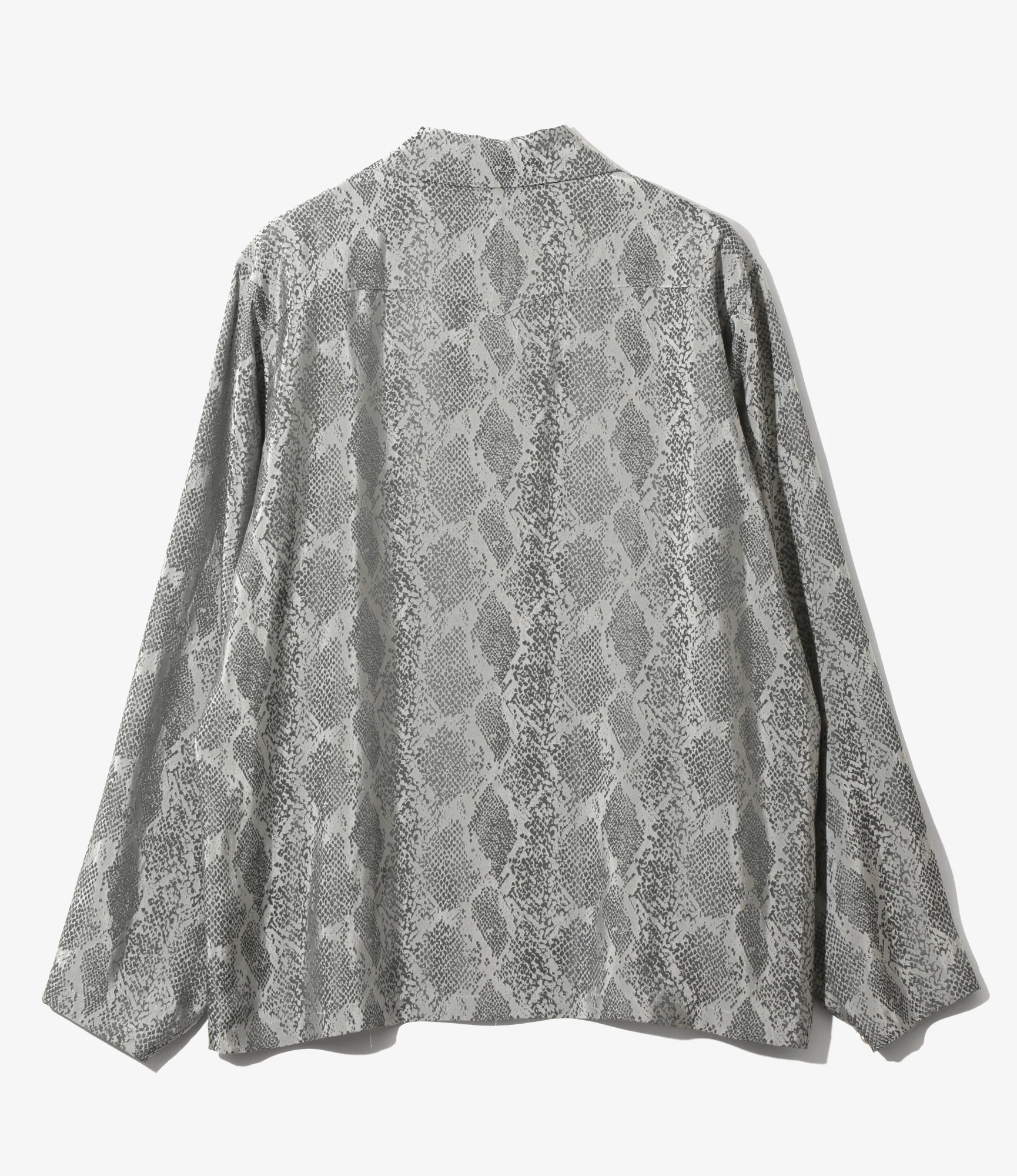 Cowboy One-Up Shirt - Grey - Python Jacquard - Image 4