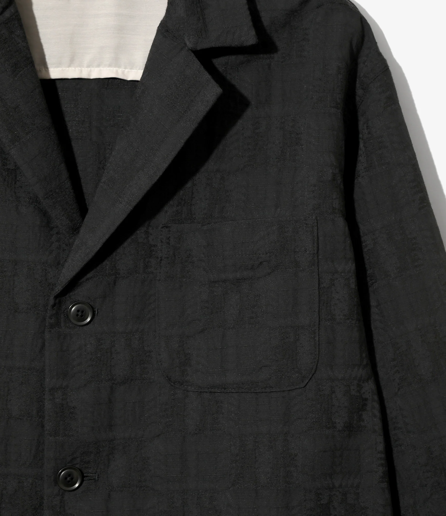 Easy Jacket - Black - Native Jacquard - Image 2