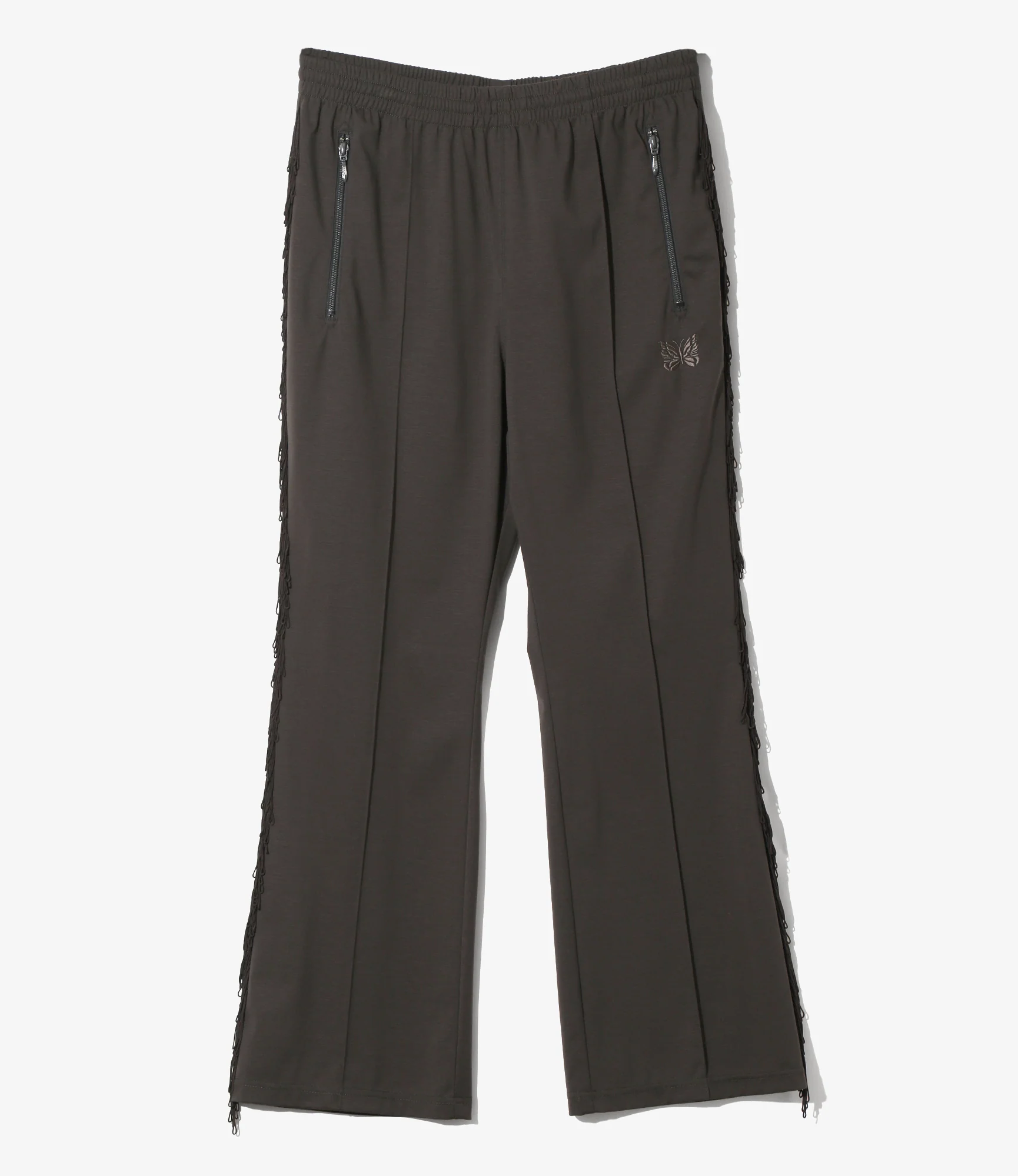 Fringe Track Pant - Charcoal - High Count Jersey