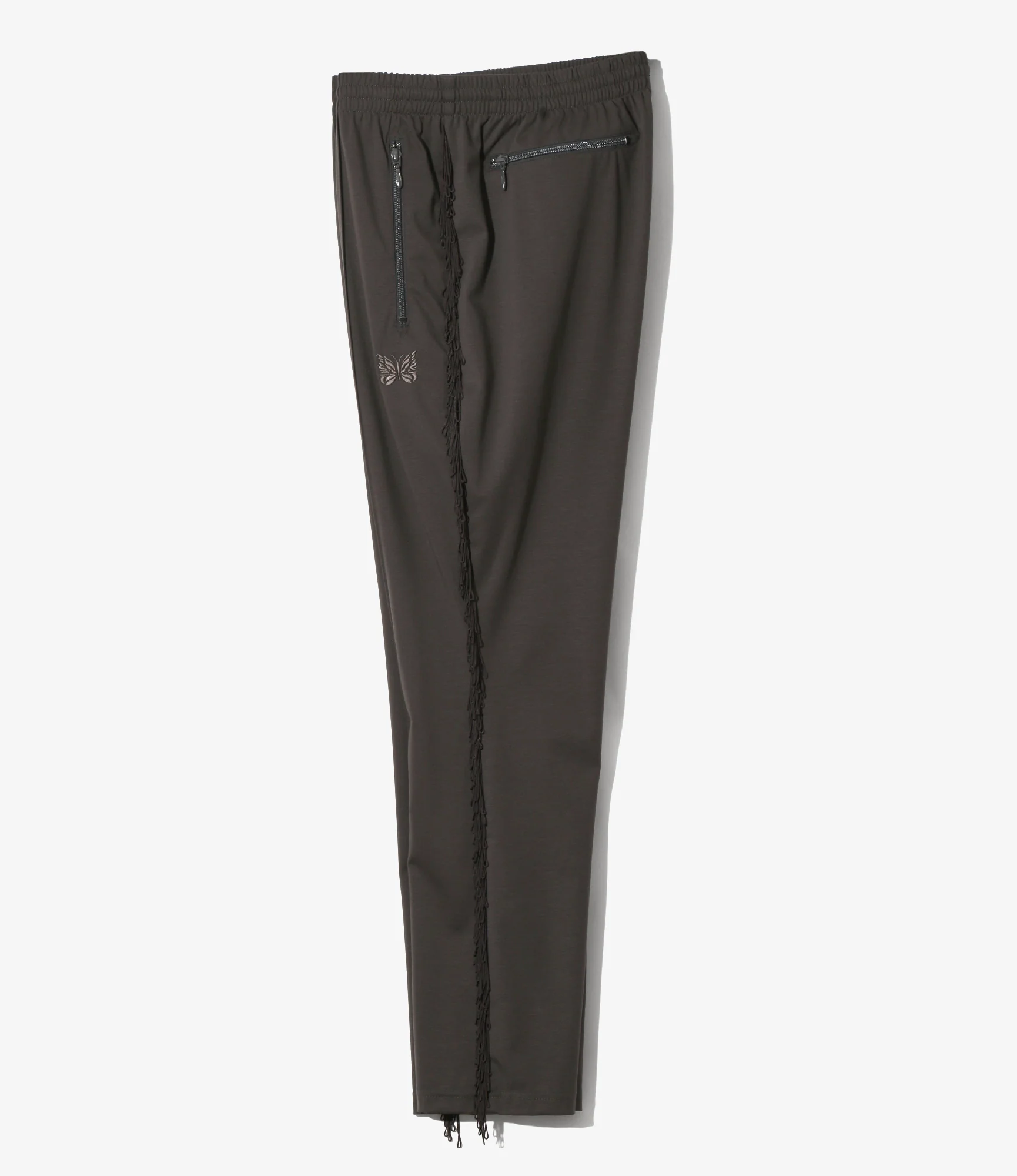 Fringe Track Pant - Charcoal - High Count Jersey - Image 4