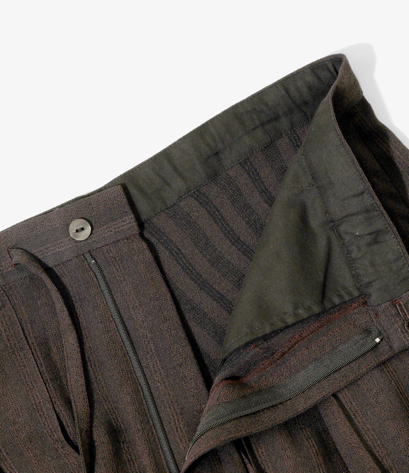 Hakama Pant - Burgundy - Alternate Stripe - Image 2
