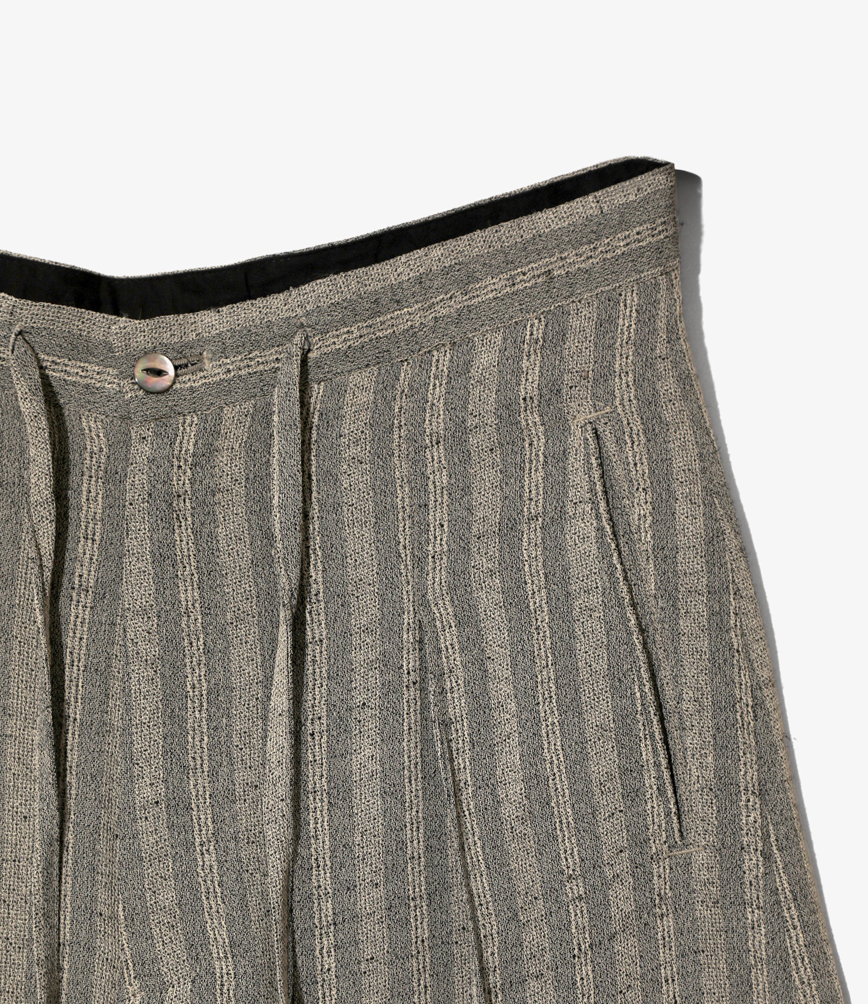 Hakama Pant - Grey - Alternate Stripe - Image 3