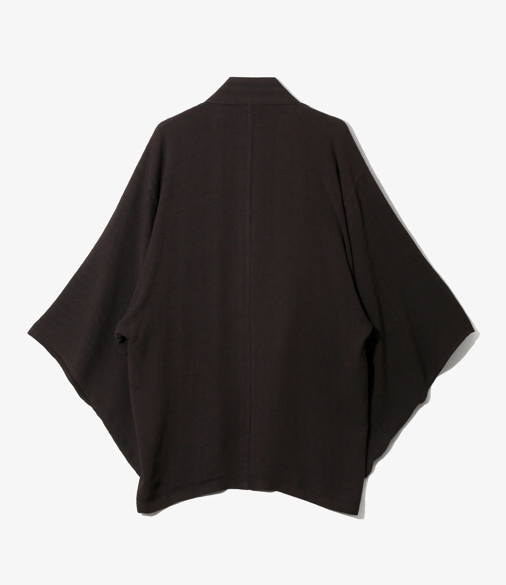 Haori Jacket - Burgundy - Alternate Stripe - Image 4