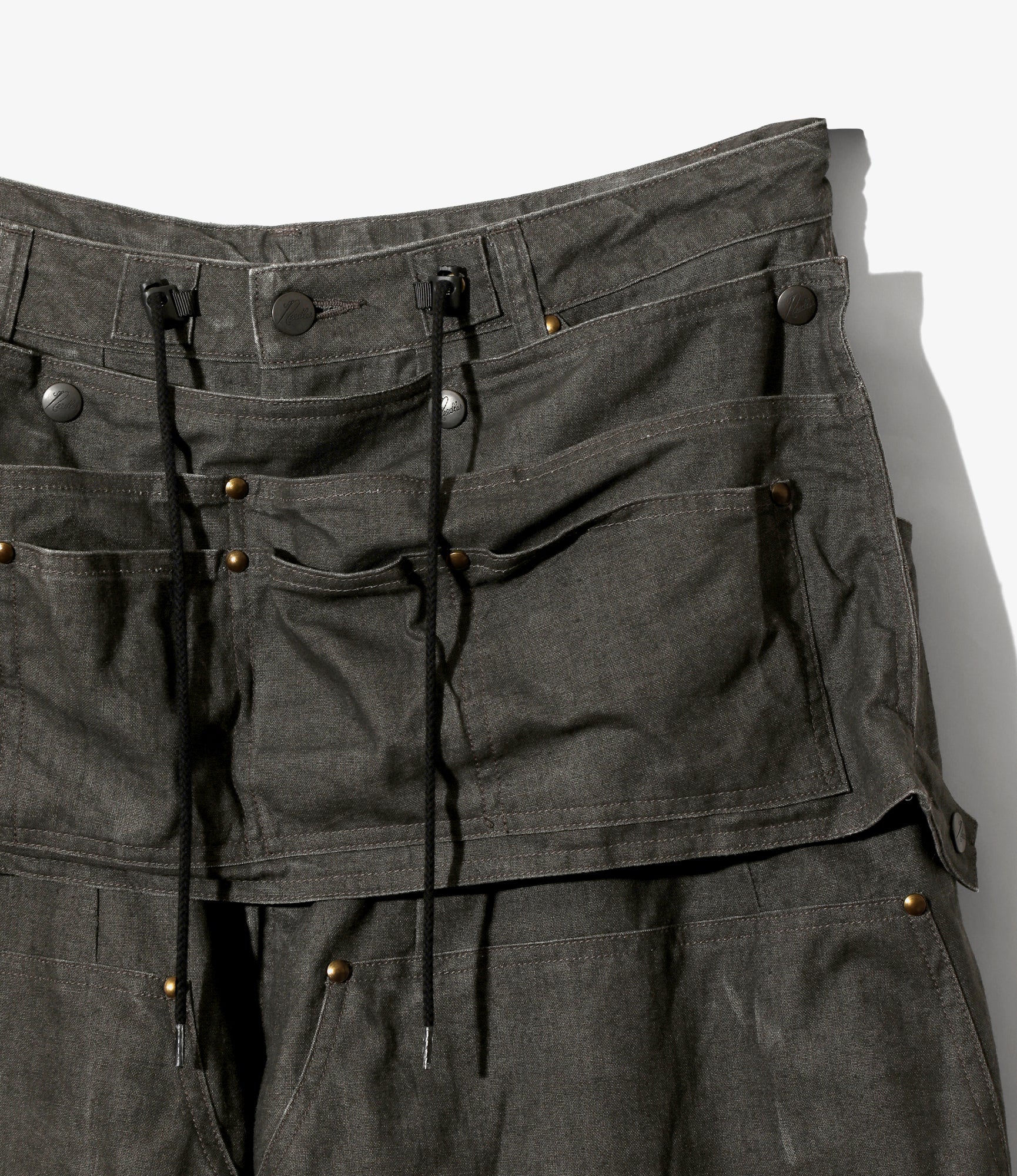 H.D. Apron Painter Pant - Black - C/L Canvas / Sumi Dye - Image 2